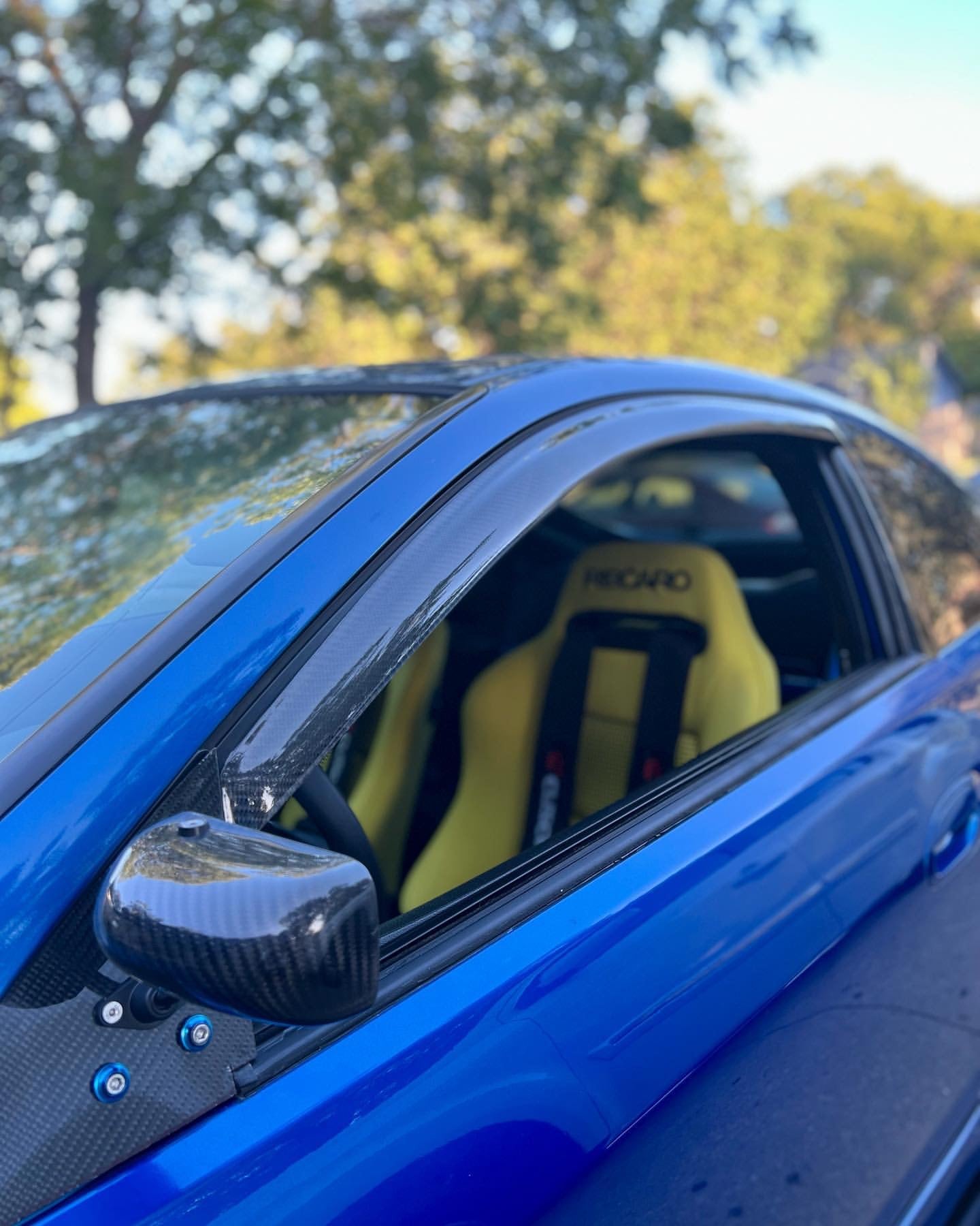 RSX CARBON FIBER WINDOW VISORS/PILLARS/Door Sills