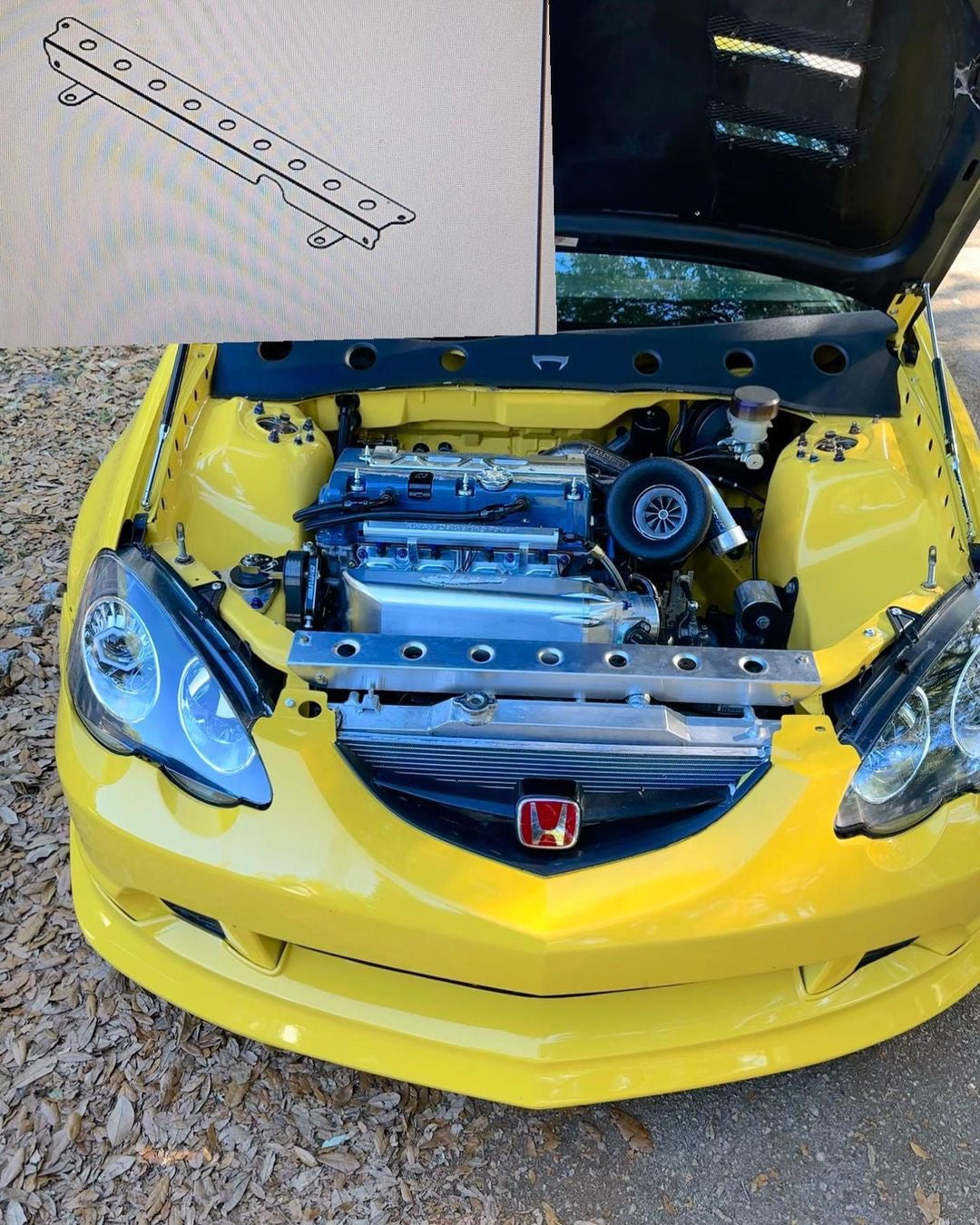 Rsx Rad Support T-Bar