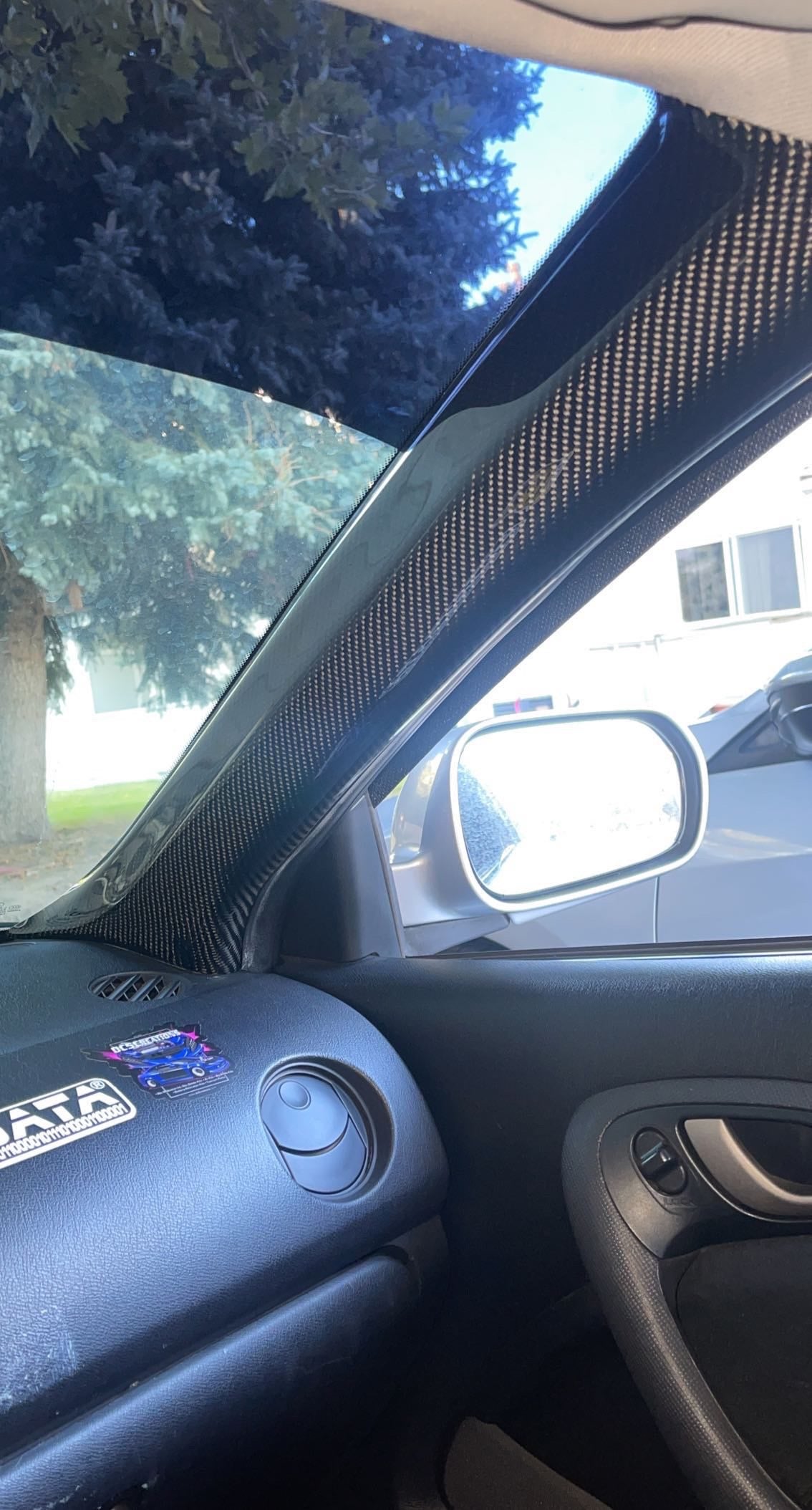 RSX CARBON FIBER WINDOW VISORS/PILLARS/Door Sills