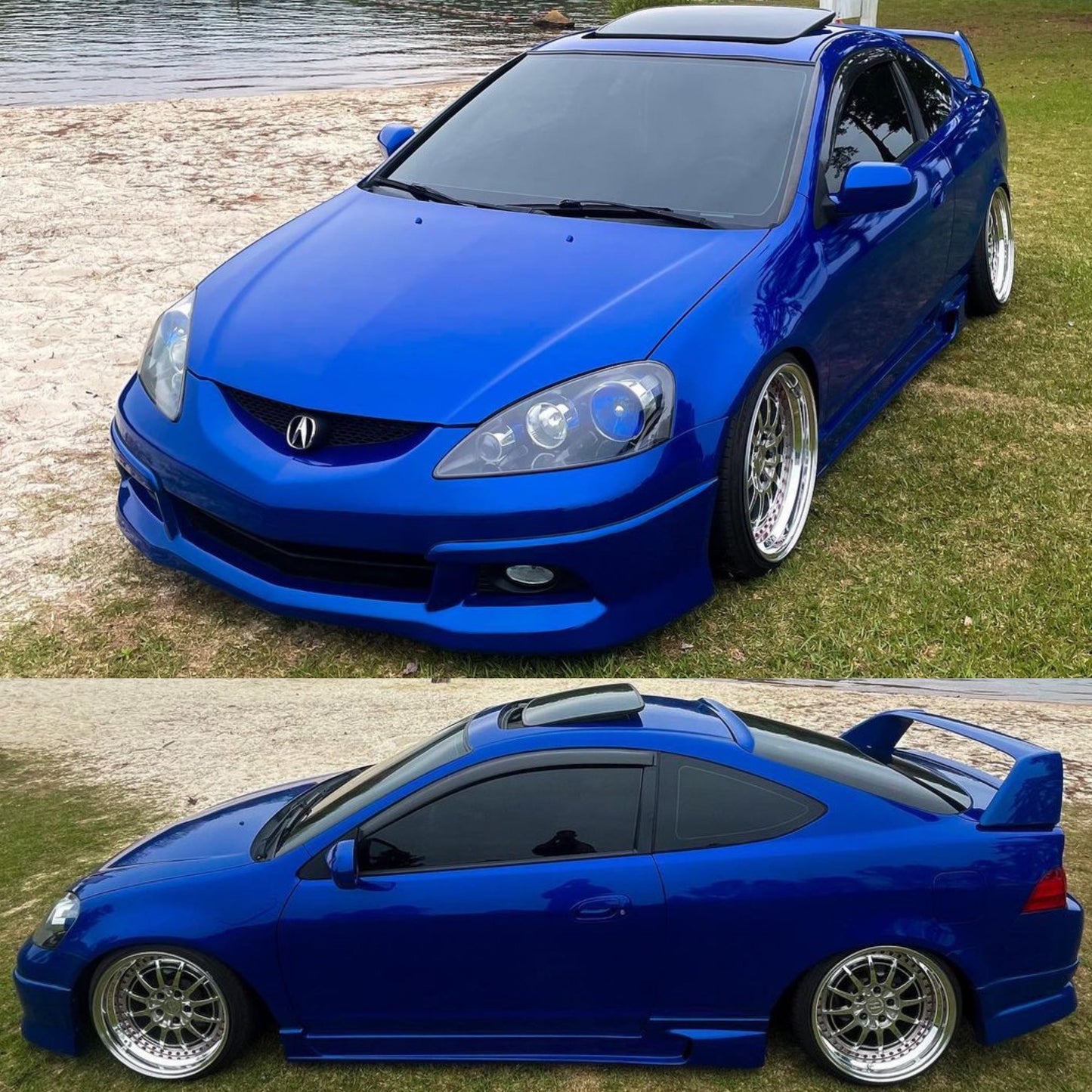 RSX CARBON FIBER WINDOW VISORS/PILLARS/Door Sills