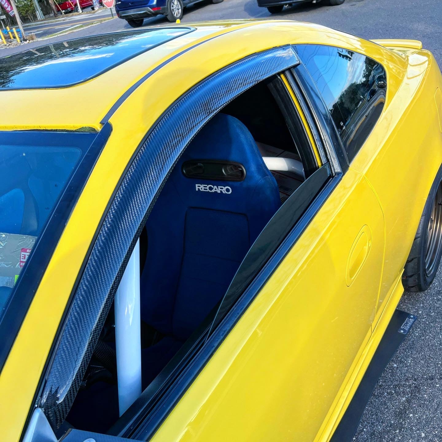 RSX CARBON FIBER WINDOW VISORS/PILLARS/Door Sills