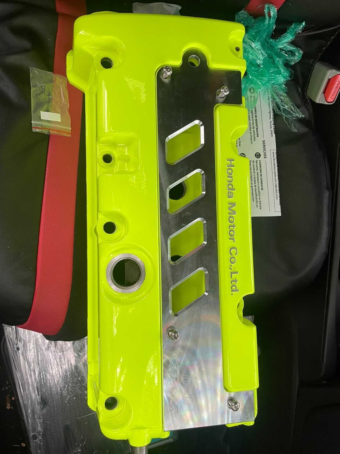 K Series Billet Spark Plug Cover