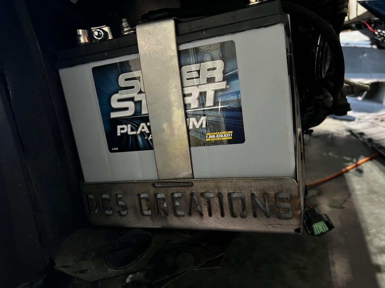 8TH GEN BATTERY RELOCATION KIT