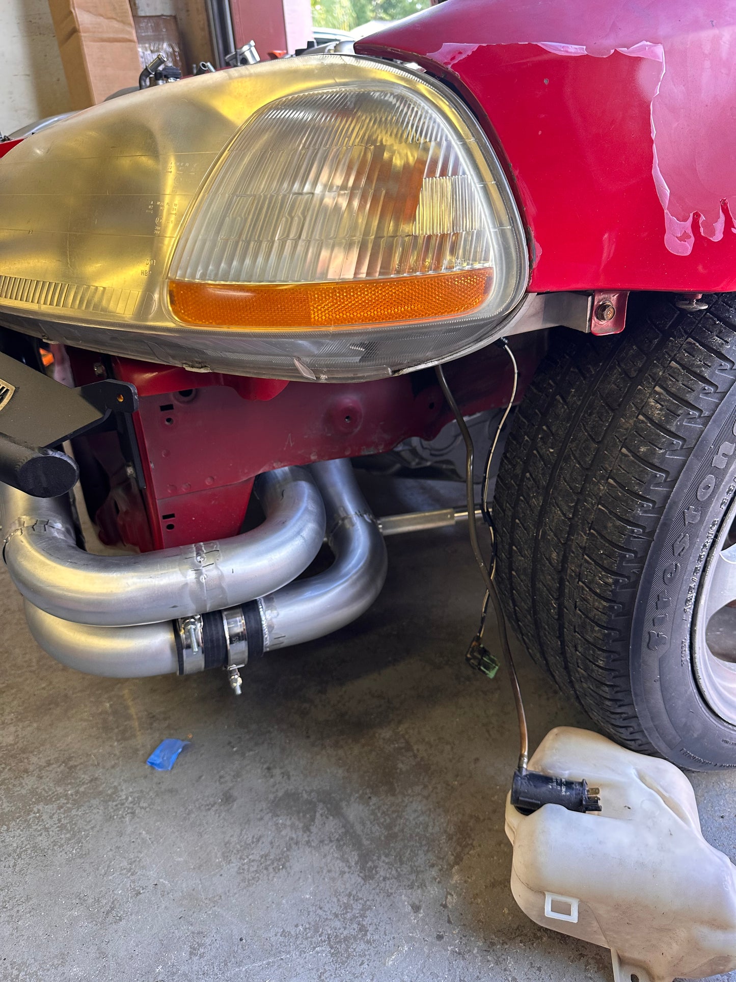 Ek Aluminum Intercooler piping