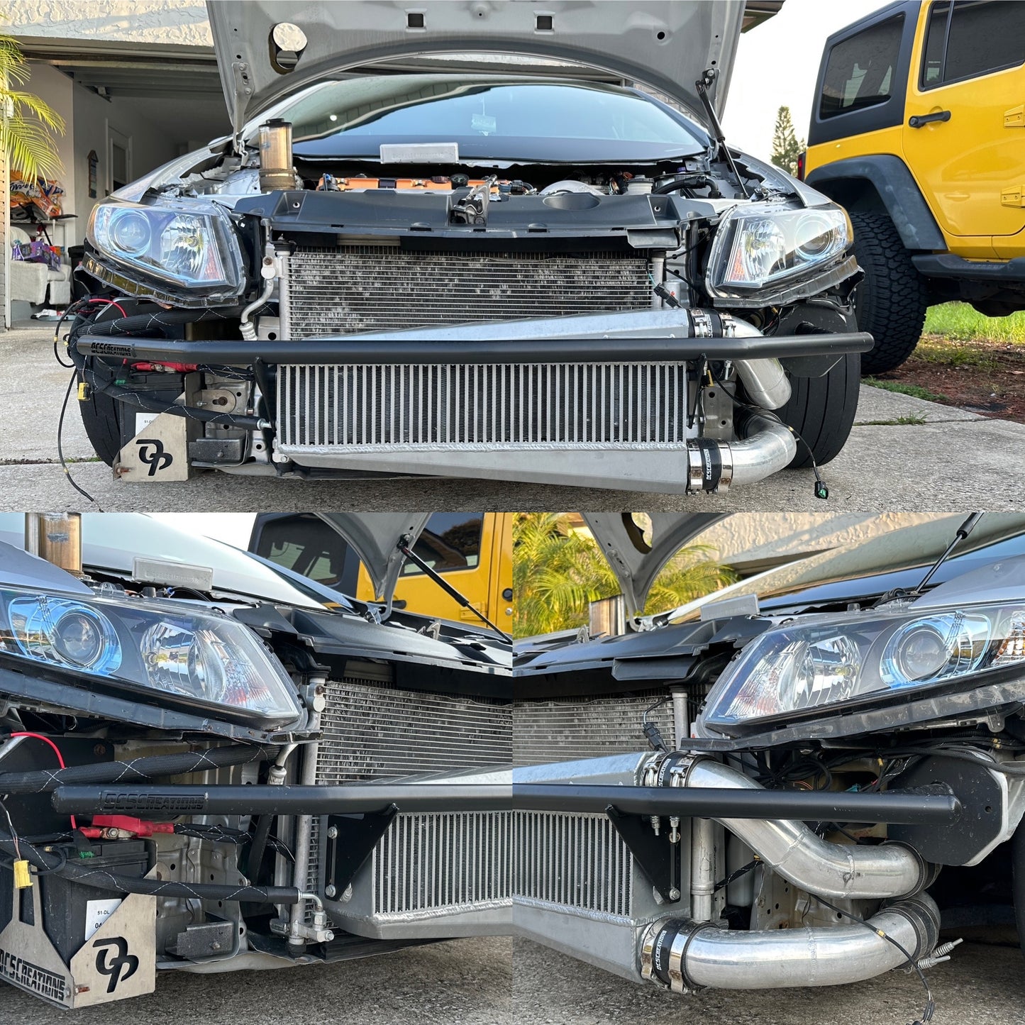 12-15 Civic Si Front Crash Bar