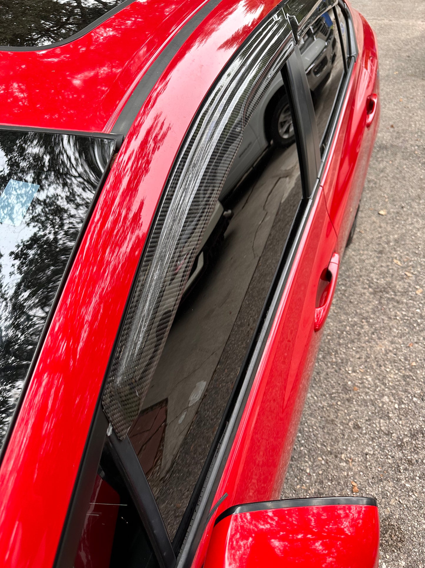 2012-2015 Civic Carbon Visors