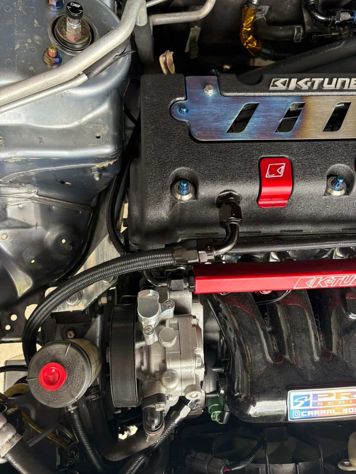 Tsx Power Steering Line Kit