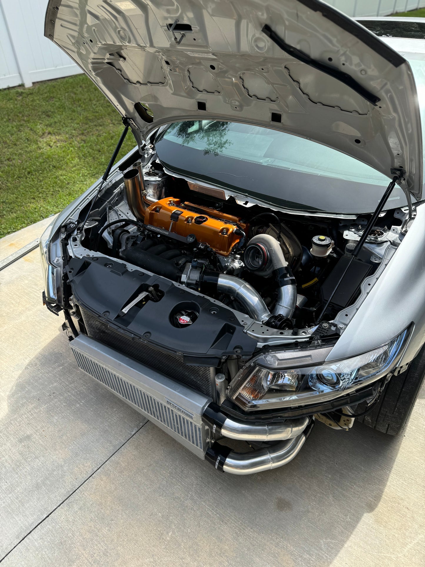 12-15 3 inch Honda Civic Si Intercooler Piping