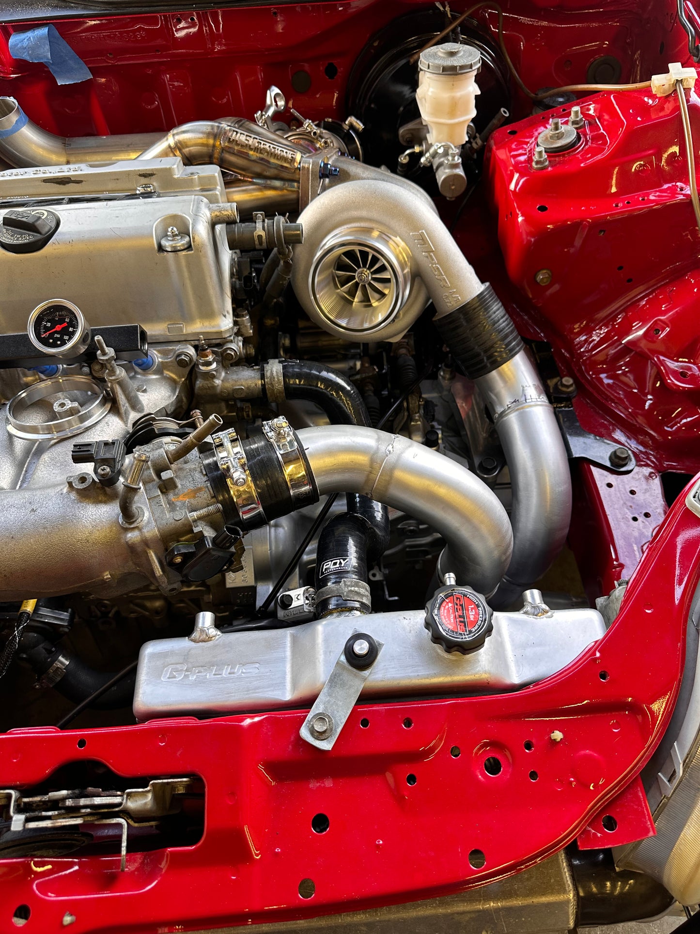 Ek Aluminum Intercooler piping