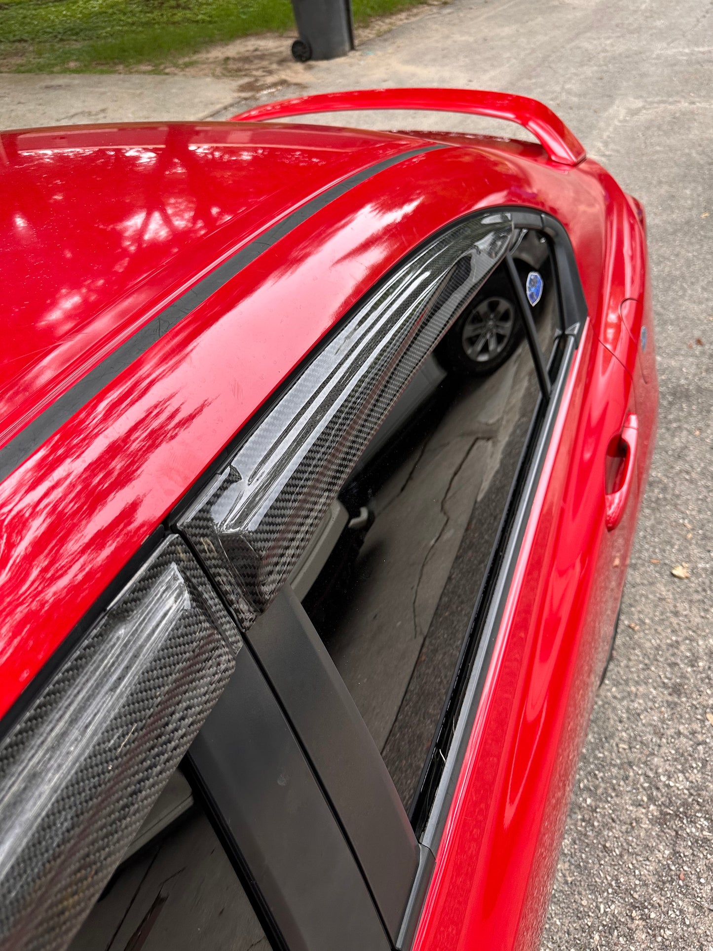 2012-2015 Civic Carbon Visors
