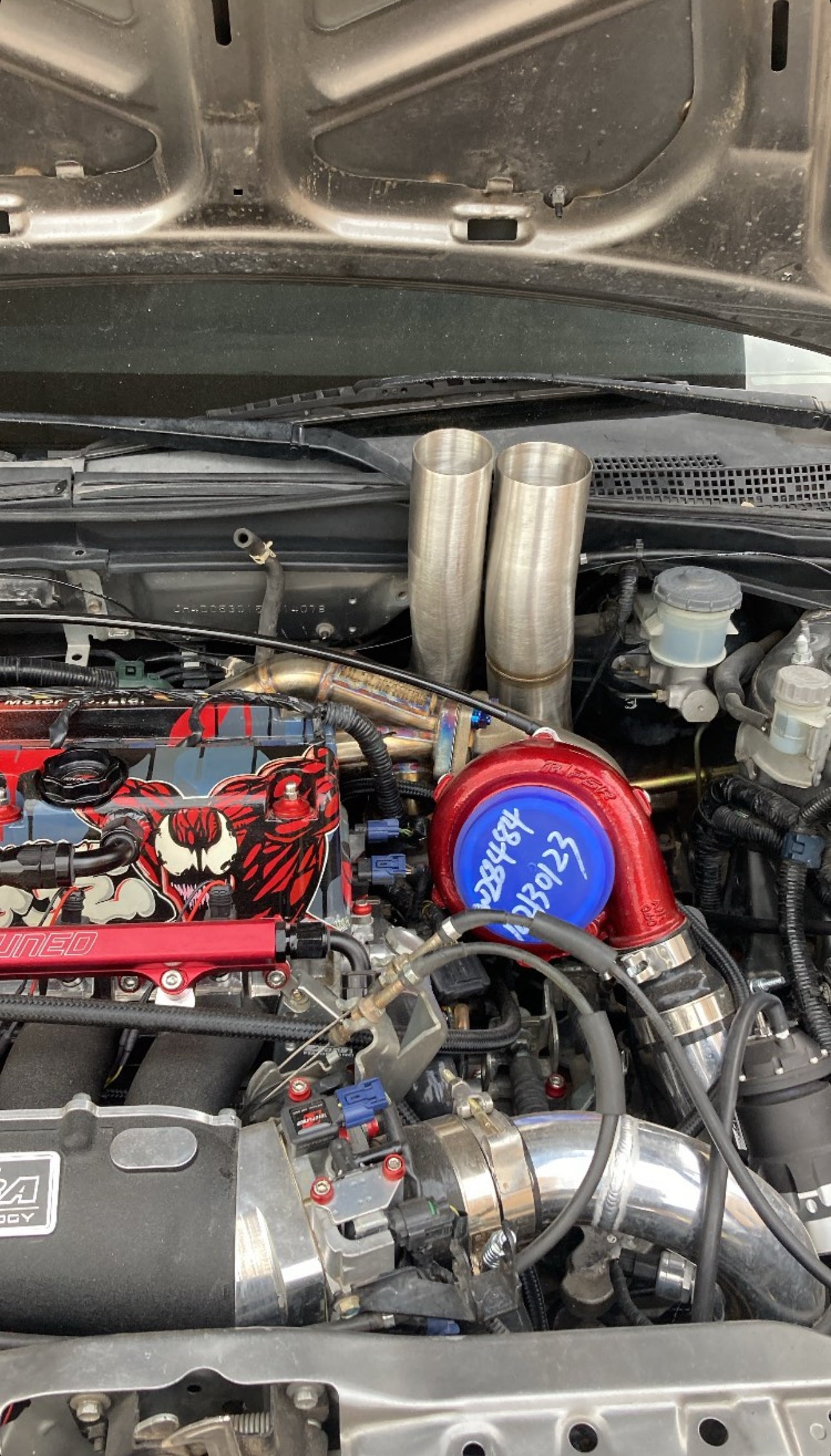 V3 Hood Exit Exhaust Pipes – Dc5creations