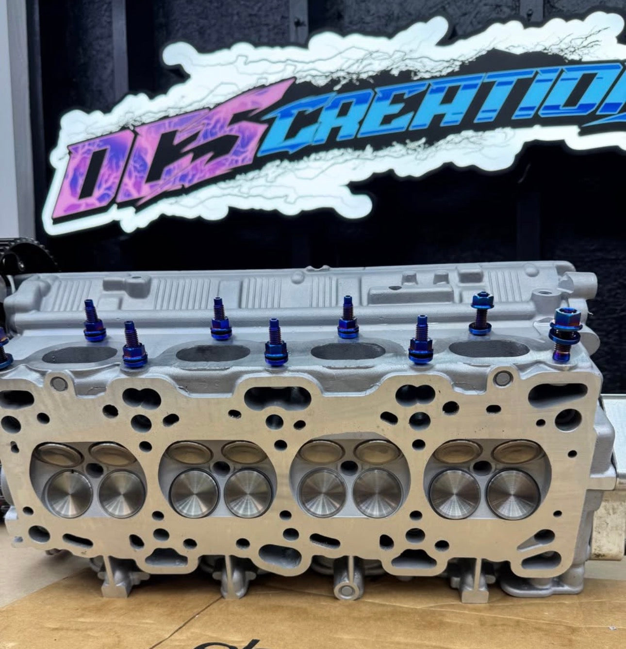 Evo Exhaust Ti Studs