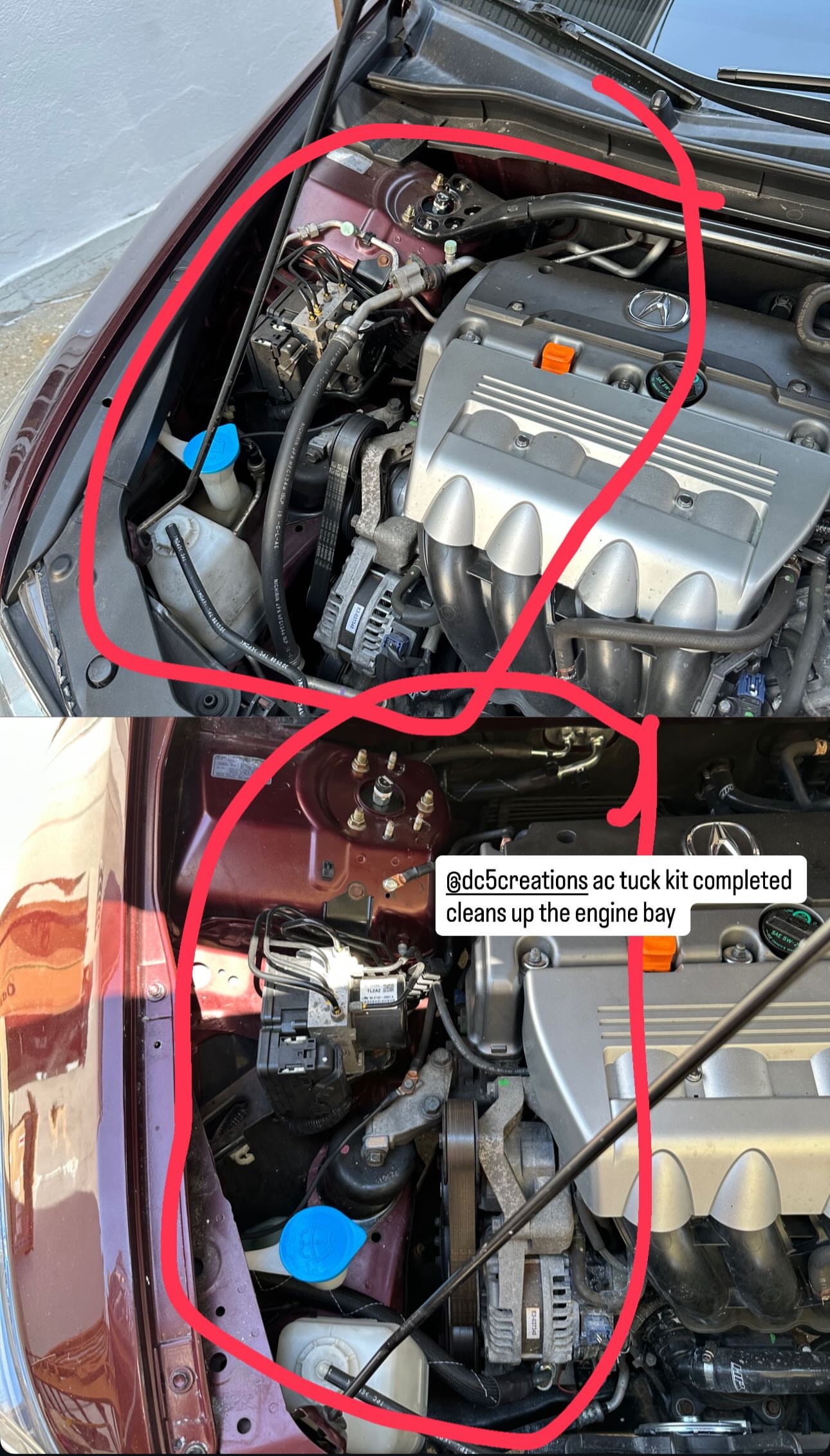 2009-2014 Tsx ac tuck kit