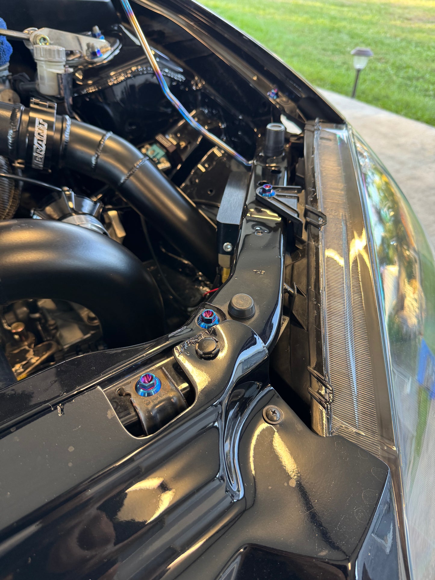 Dc5creations Titanium Headlight / Hood Hinge Hardware Kit