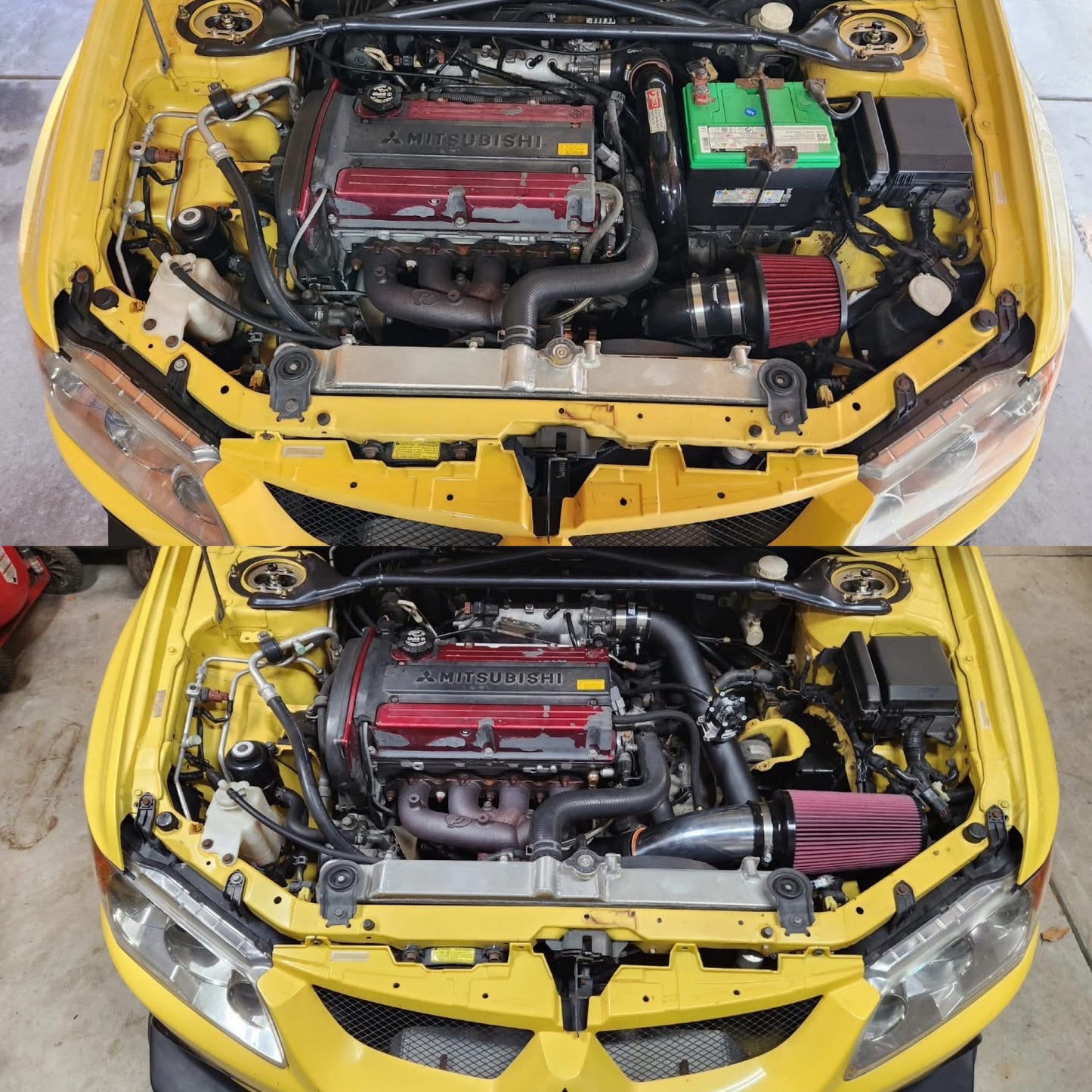 Evo 8/9 Trunk Billet Battery Tray