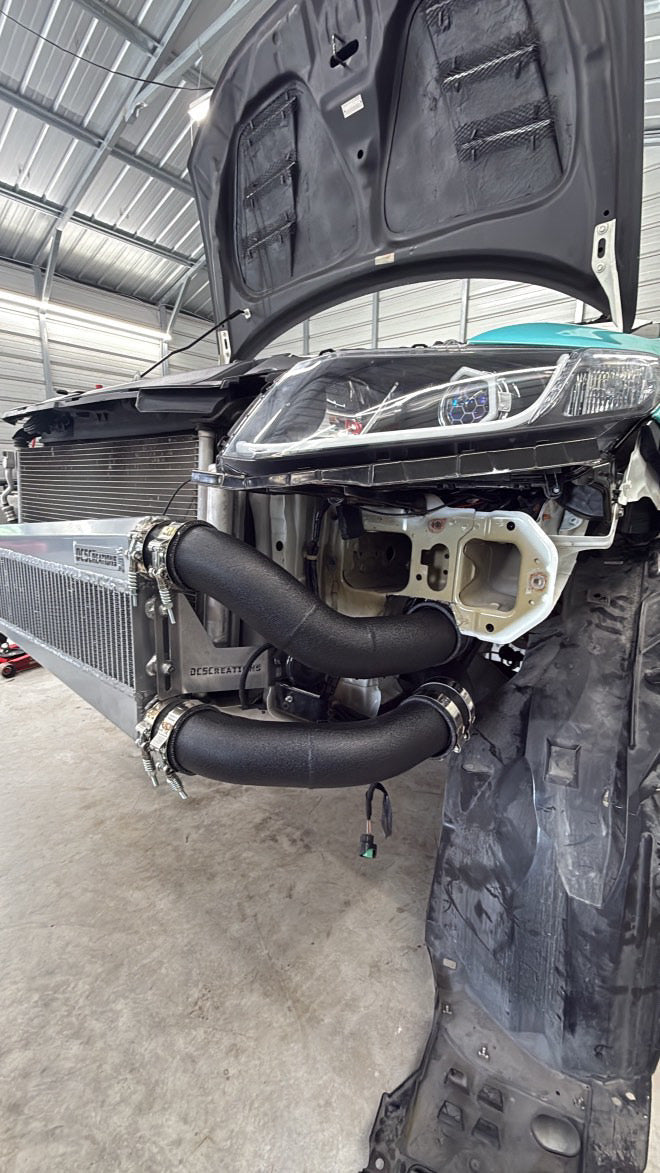 Dc5creations Vertical Flow Intercooler (K-Series,600-800hp)