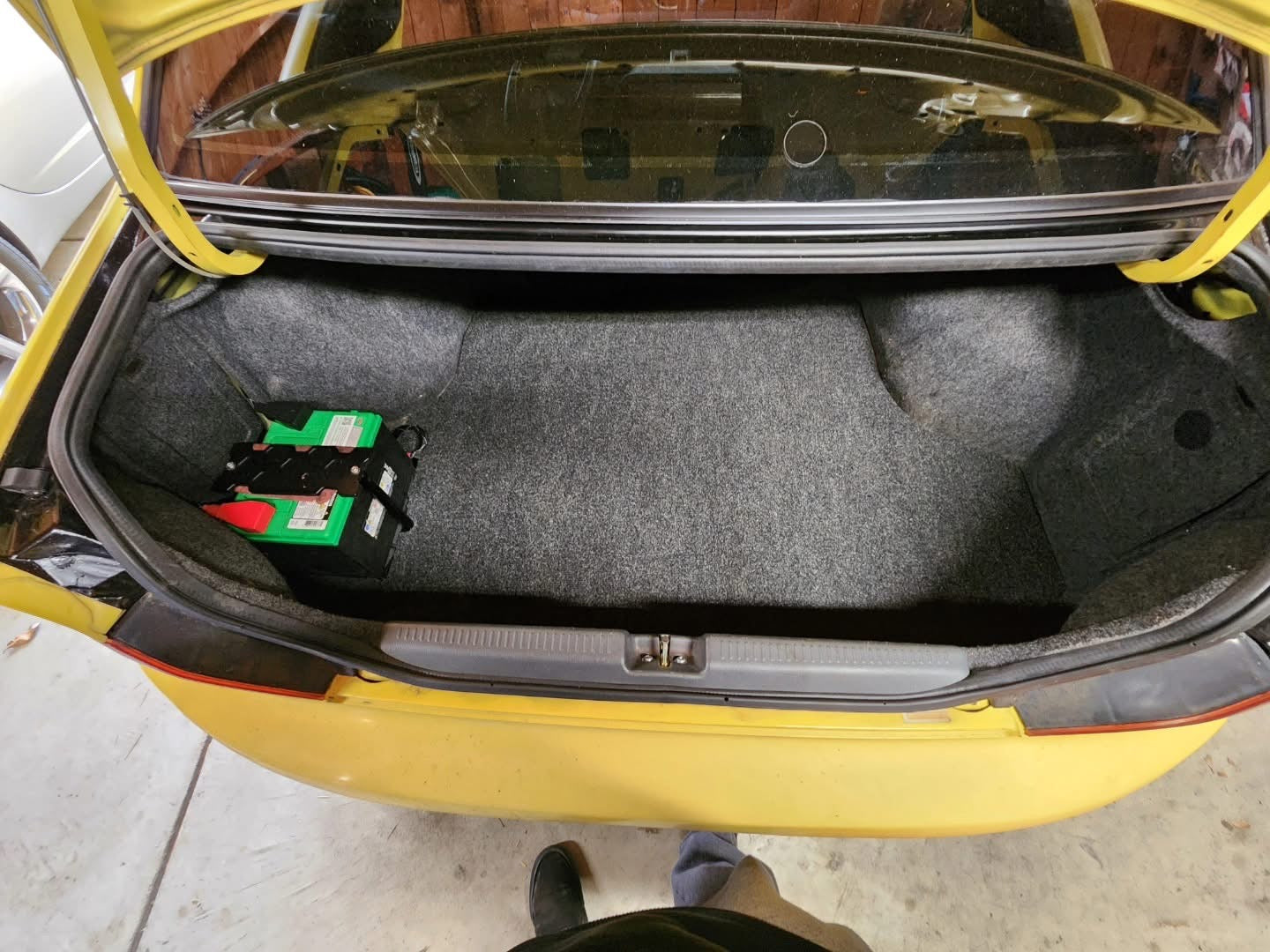 Evo 8/9 Trunk Billet Battery Tray