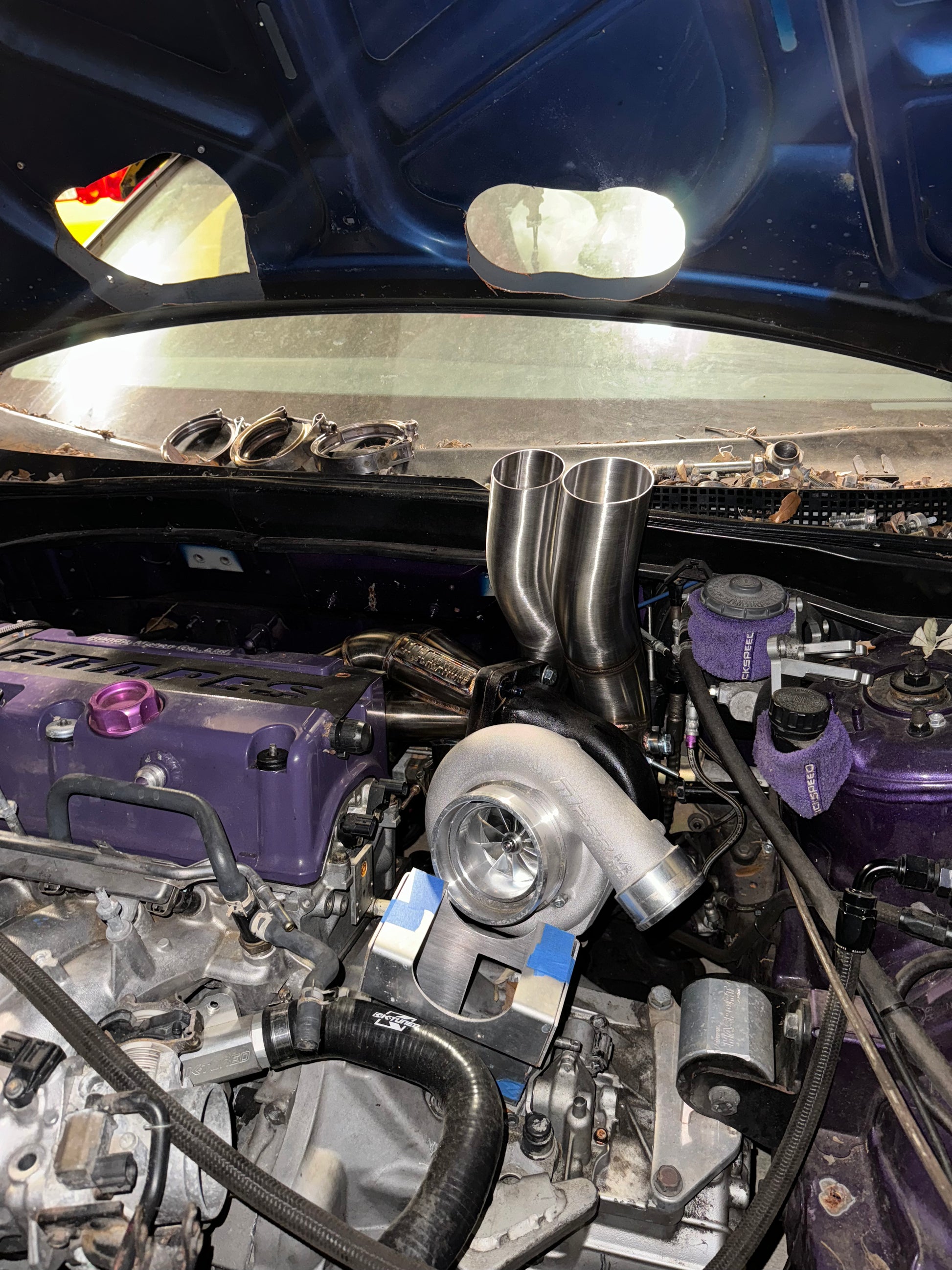 V1 Hood Exit Exhaust Pipes – Dc5creations