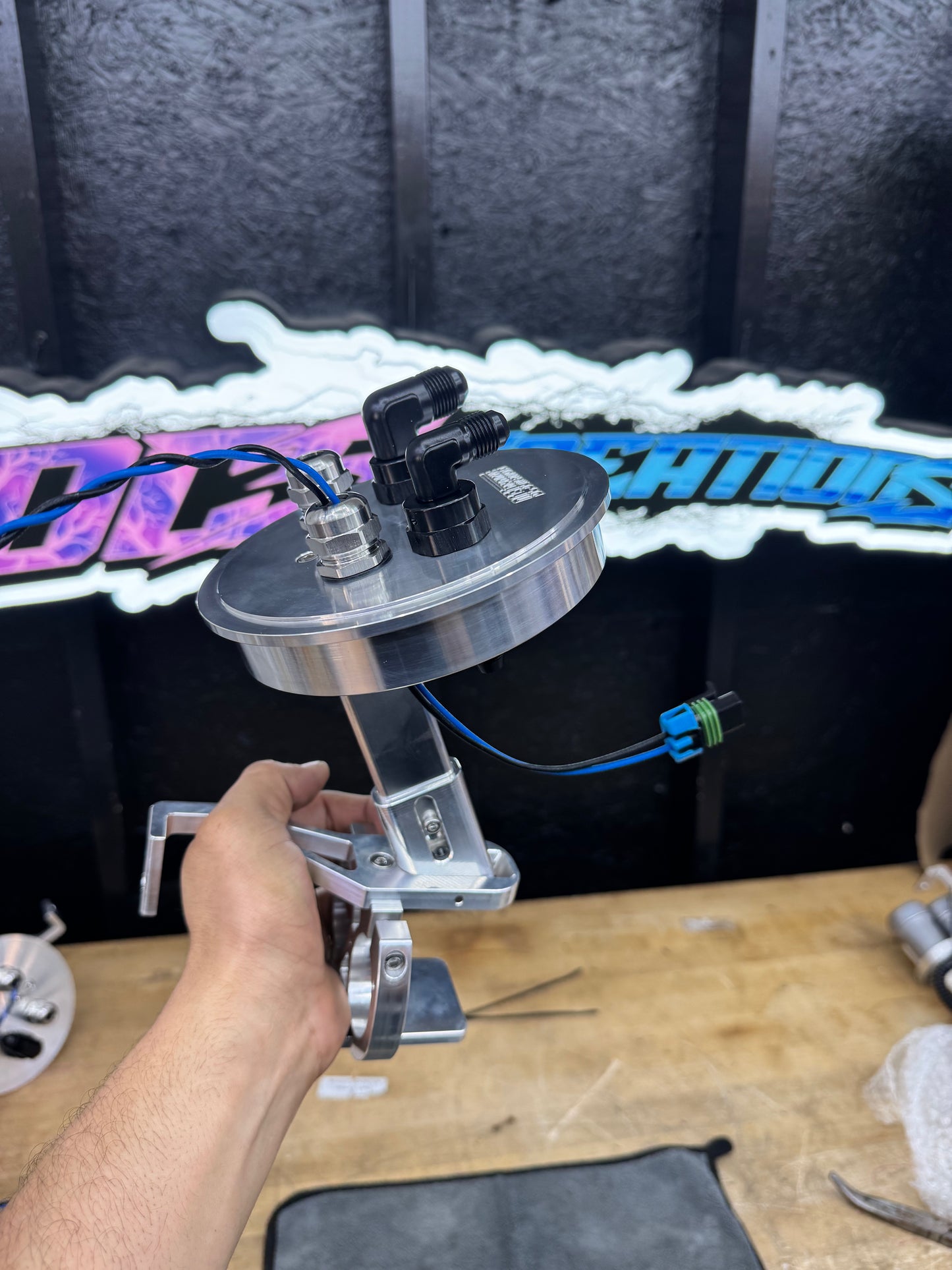 8/9th Gen Civic Dual Fuel Pump Billet Hanger