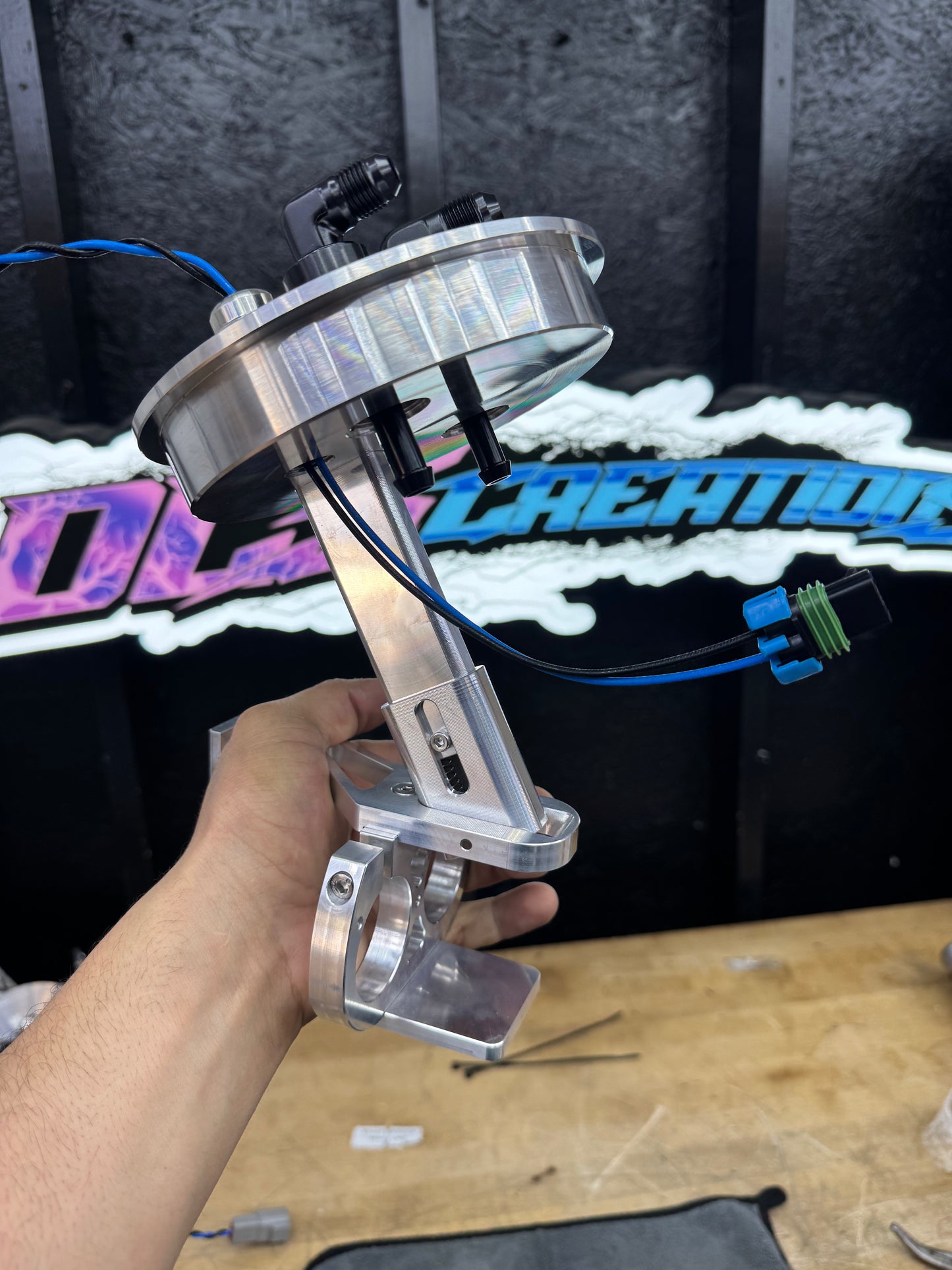 8/9th Gen Civic Dual Fuel Pump Billet Hanger