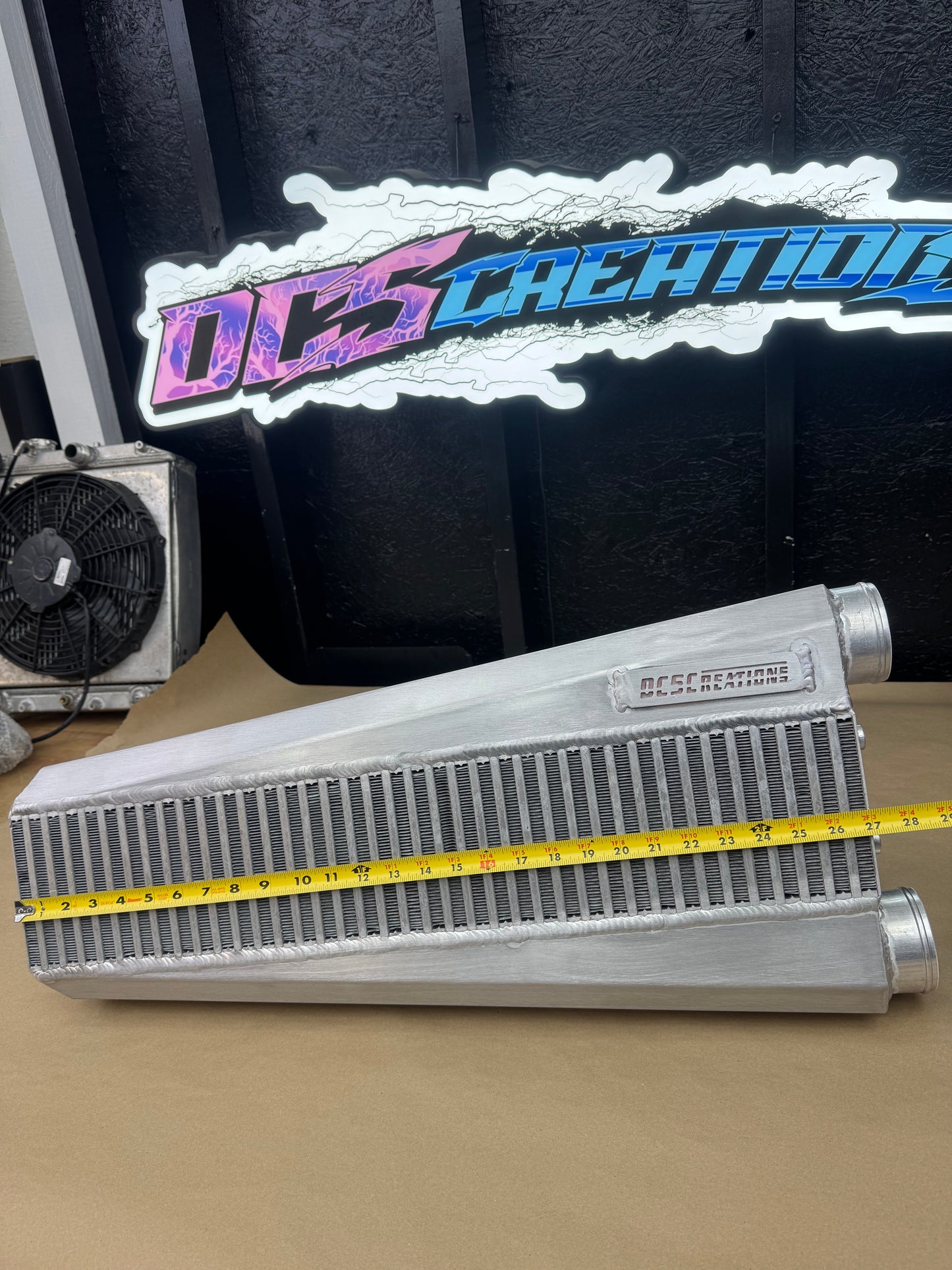 Dc5creations Vertical Flow Intercooler (K-Series 1000hp)