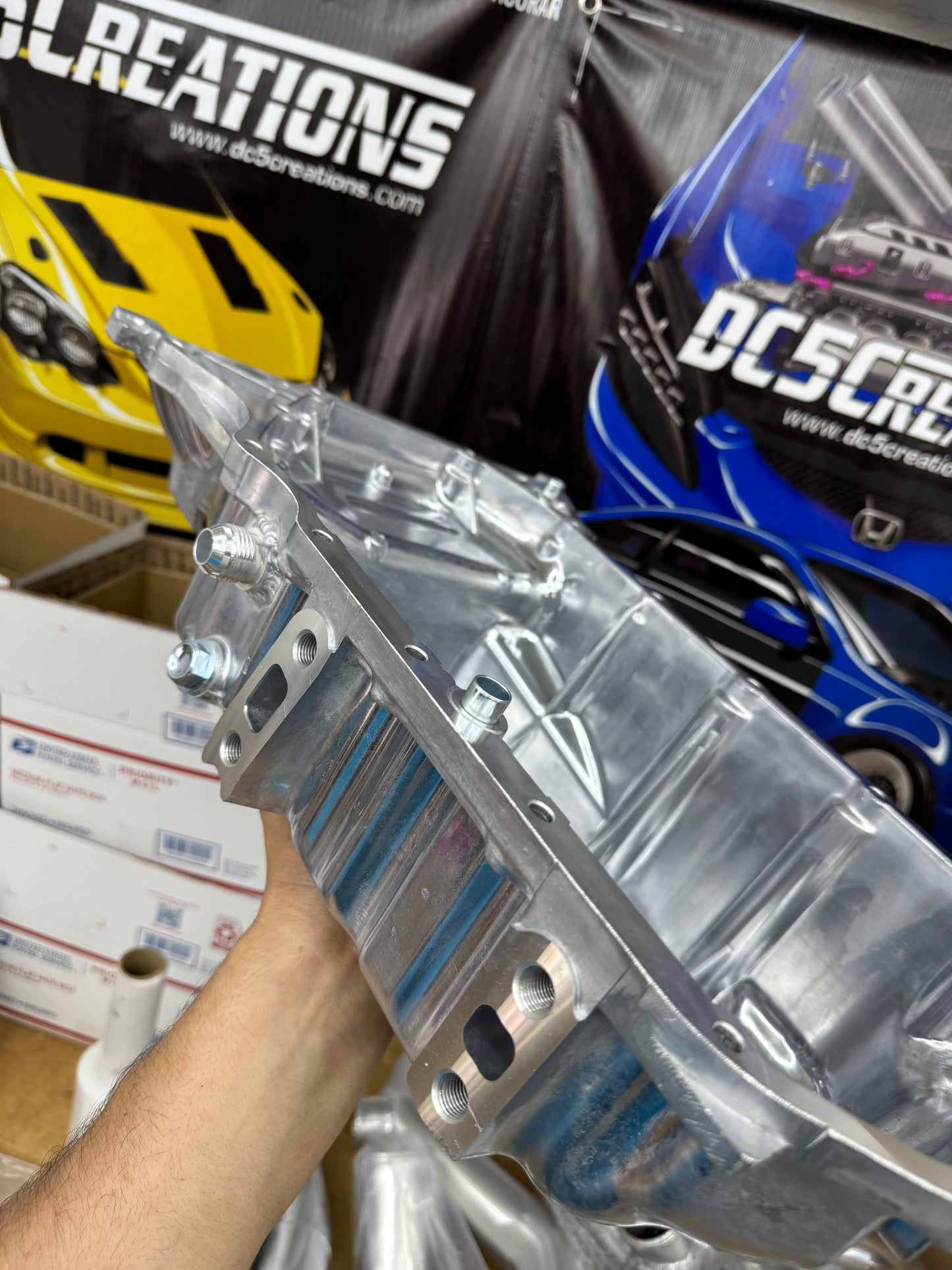 2012-2015 Civic Si Oil Pan w/ AN Bung
