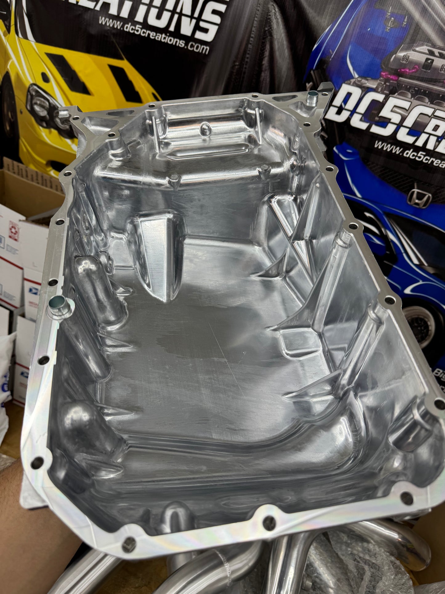 2012-2015 Civic Si Oil Pan w/ AN Bung