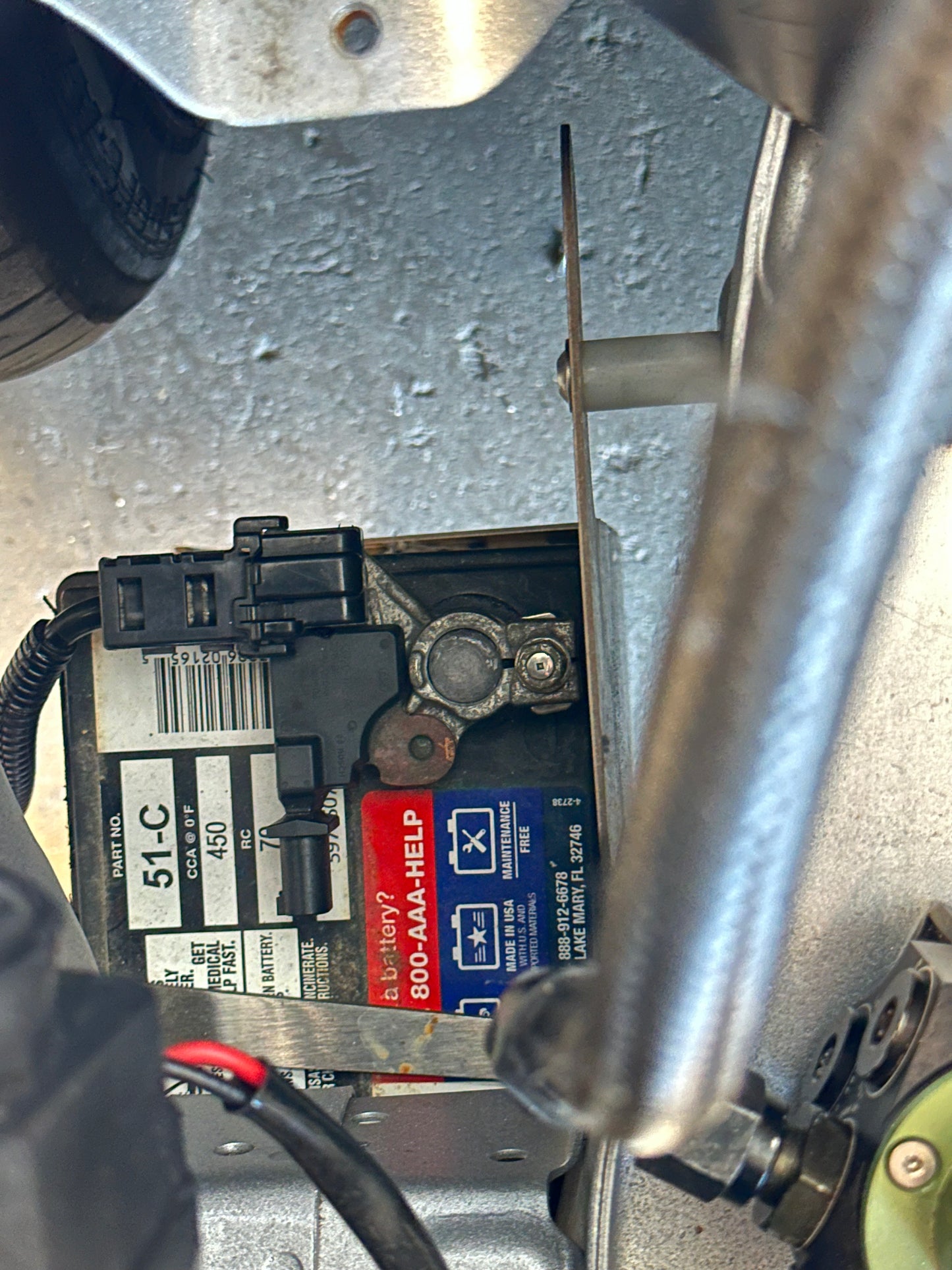 9TH Gen Battery Relocation Kit