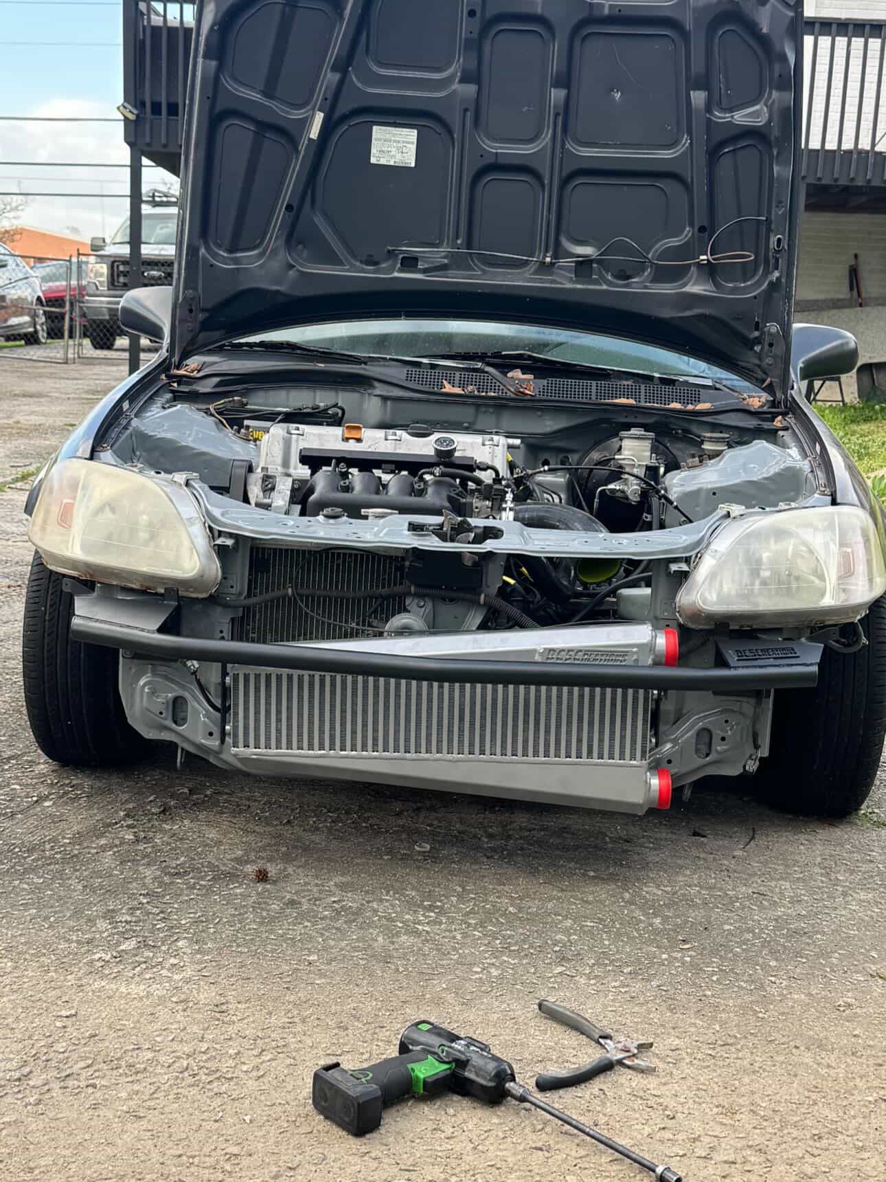 (96-00) Ek Honda Civic Front Crash Bar