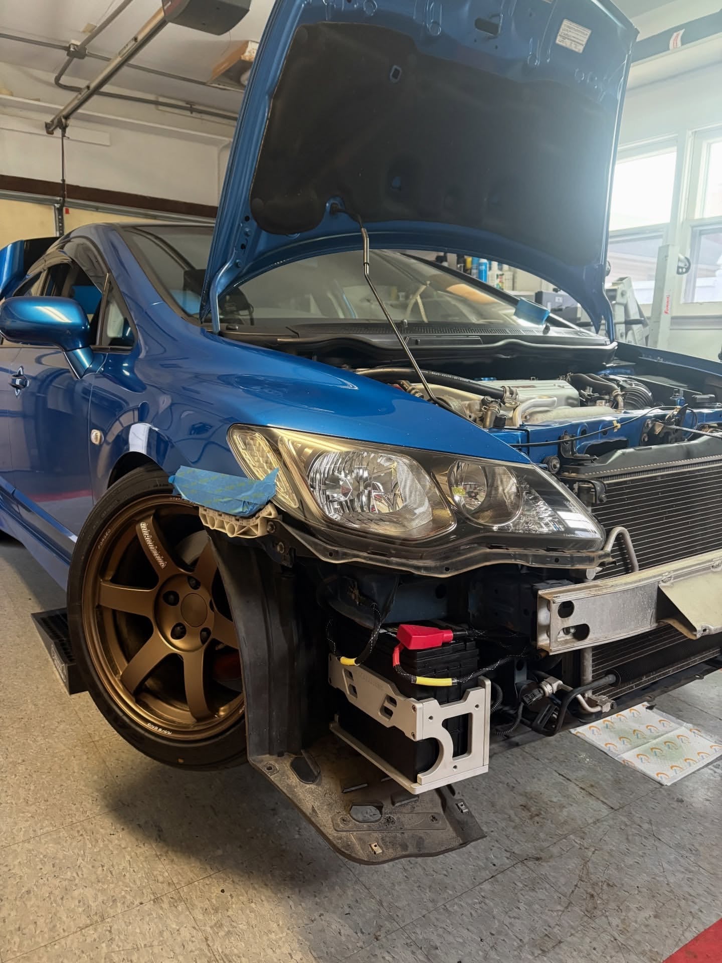 8TH GEN BATTERY RELOCATION KIT