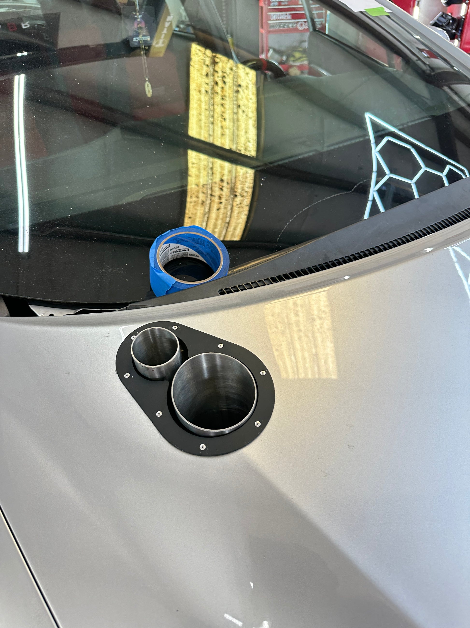 12-15 3 Inch Honda Civic Si Hood Exit Pipe – Dc5creations