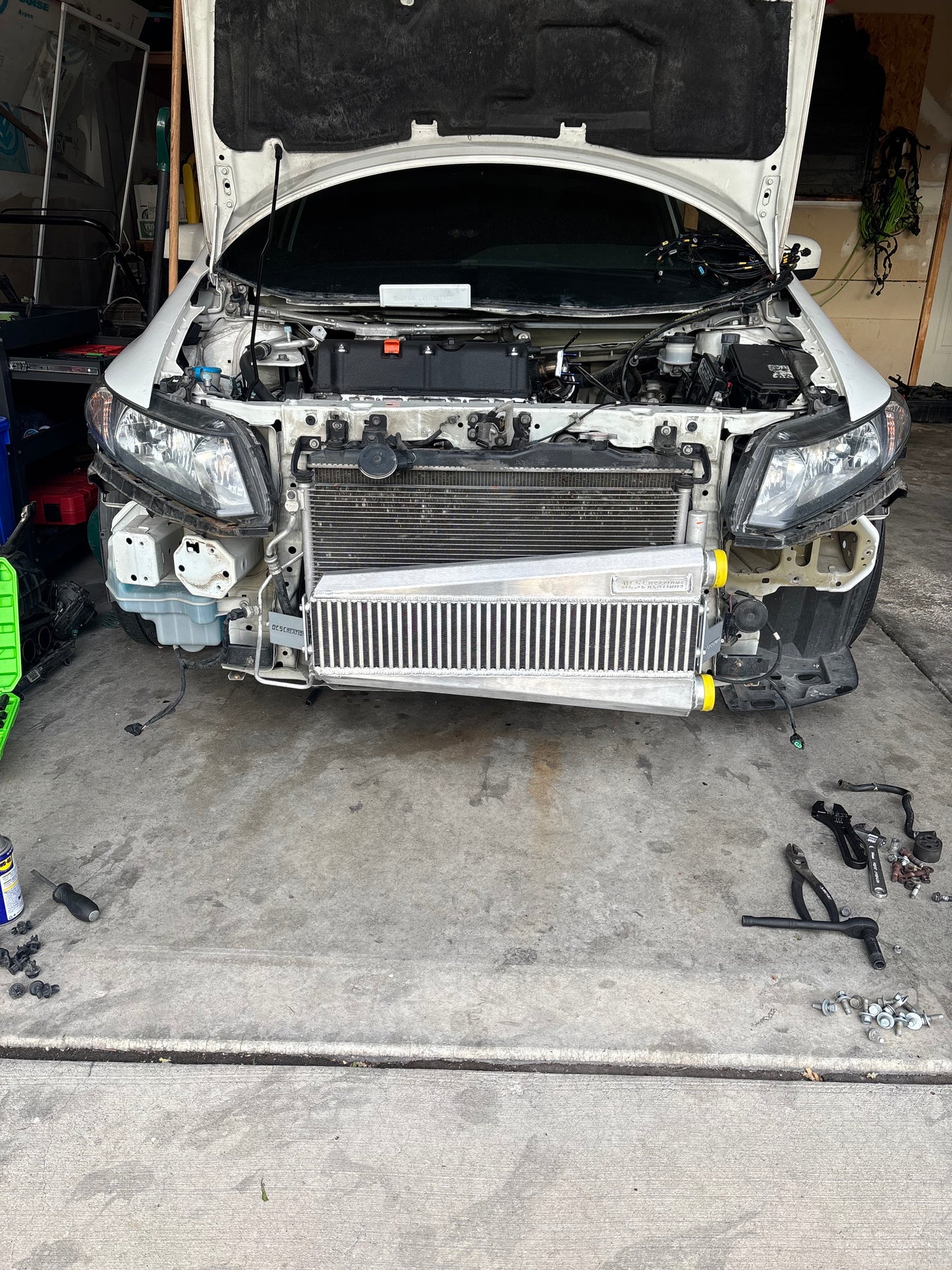 12-15 3 inch Honda Civic Si Intercooler Piping
