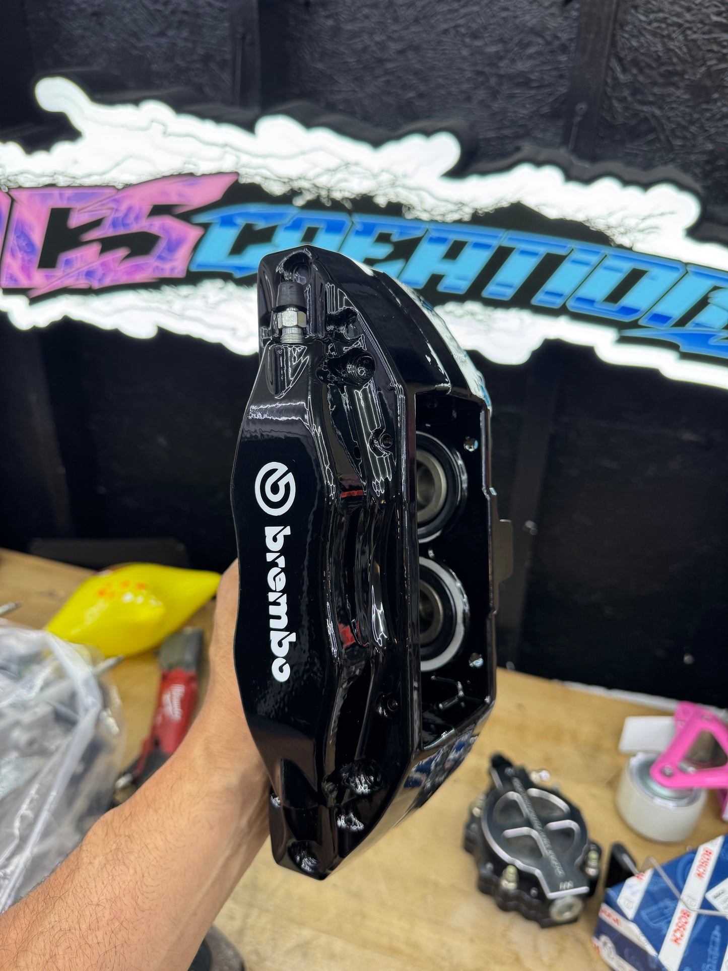 4 PISTON BIG BRAKE KIT