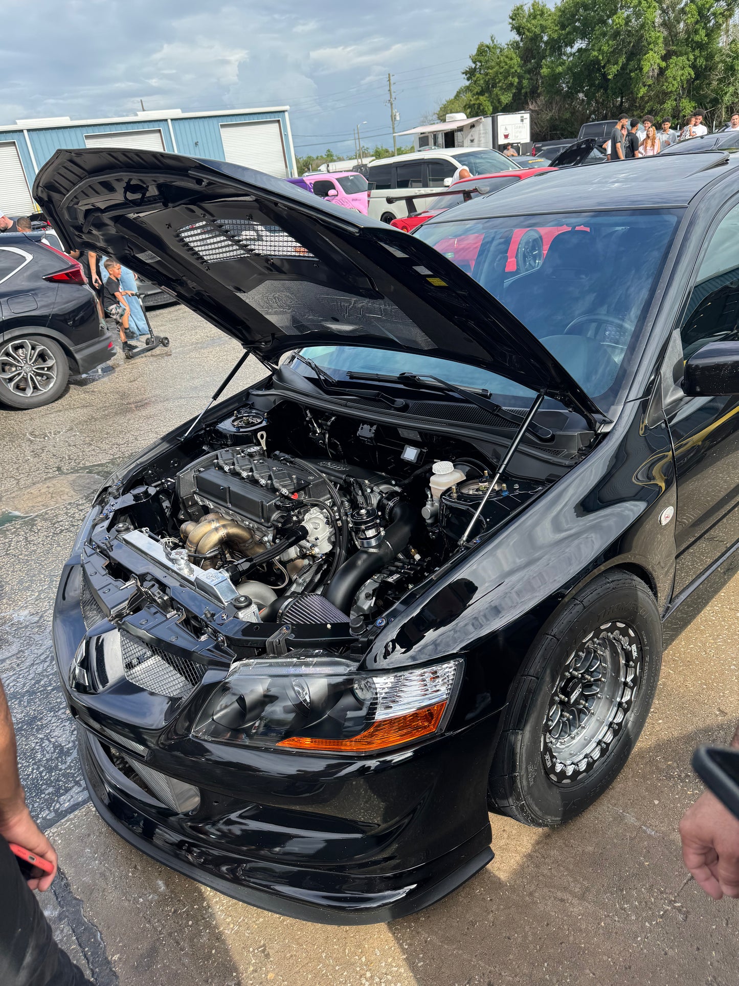 Evo 8/9 Bumper Quick Release Brackets