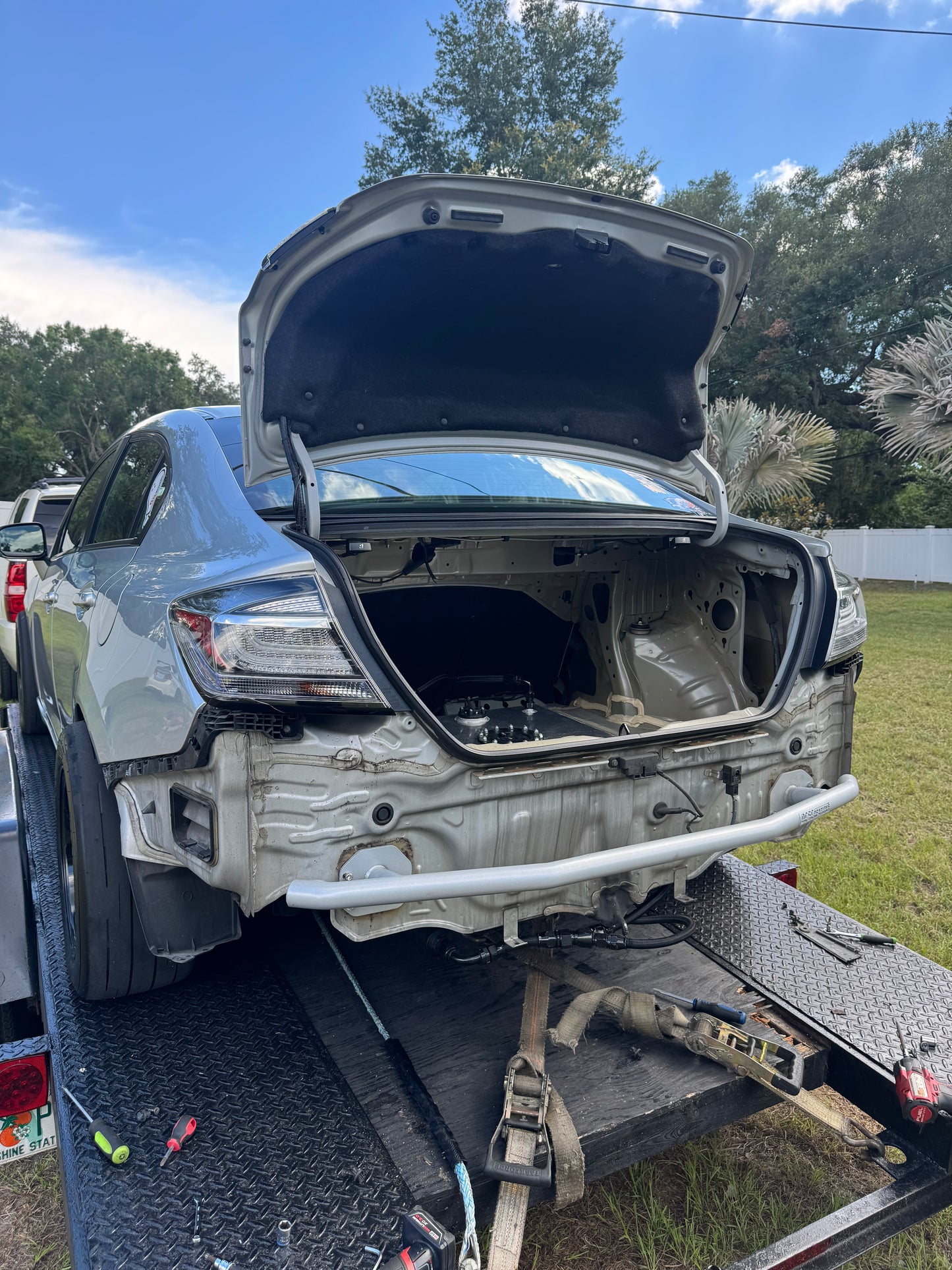 12-15 Civic Rear Crash Bar