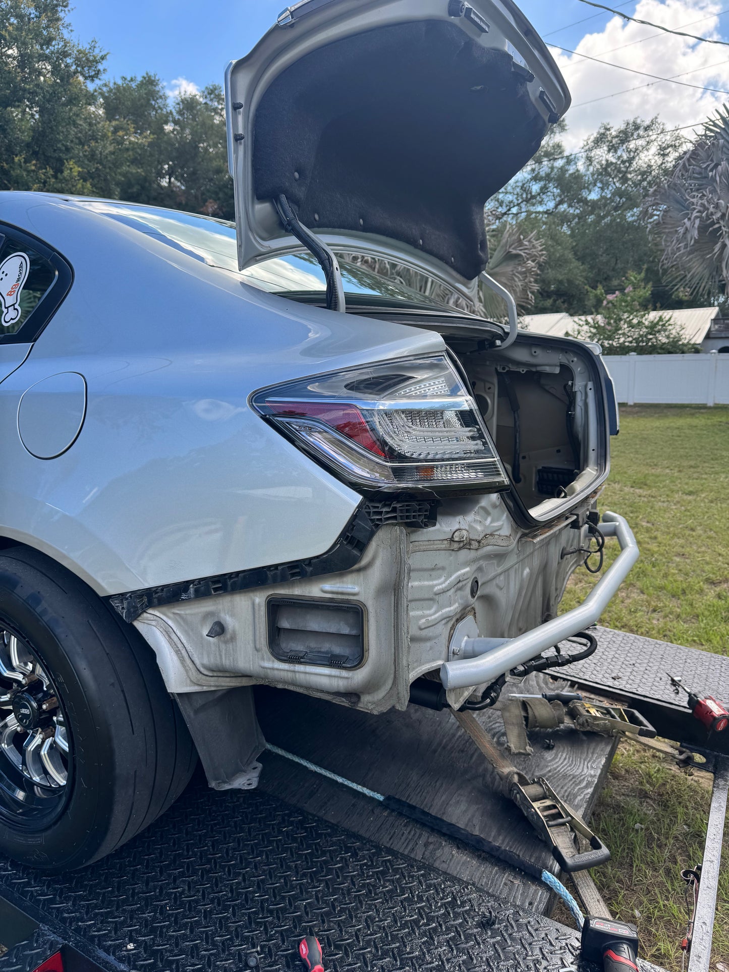 12-15 Civic Rear Crash Bar