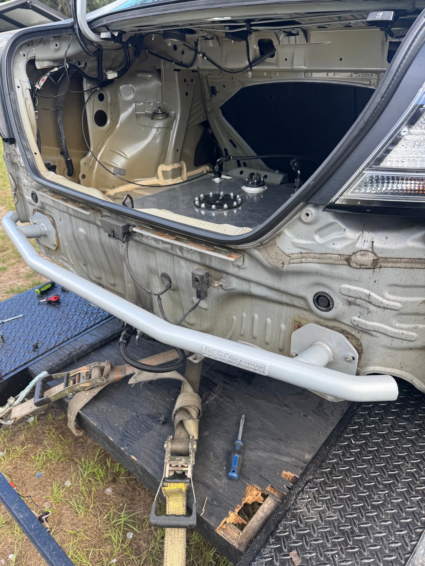 12-15 Civic Rear Crash Bar