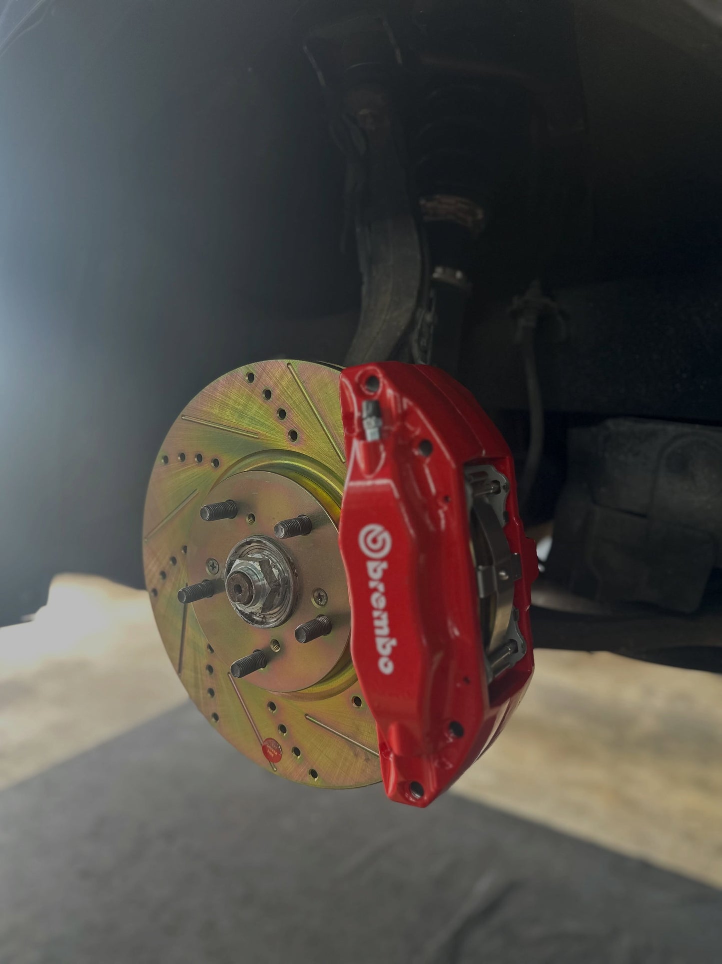 4 PISTON BIG BRAKE KIT