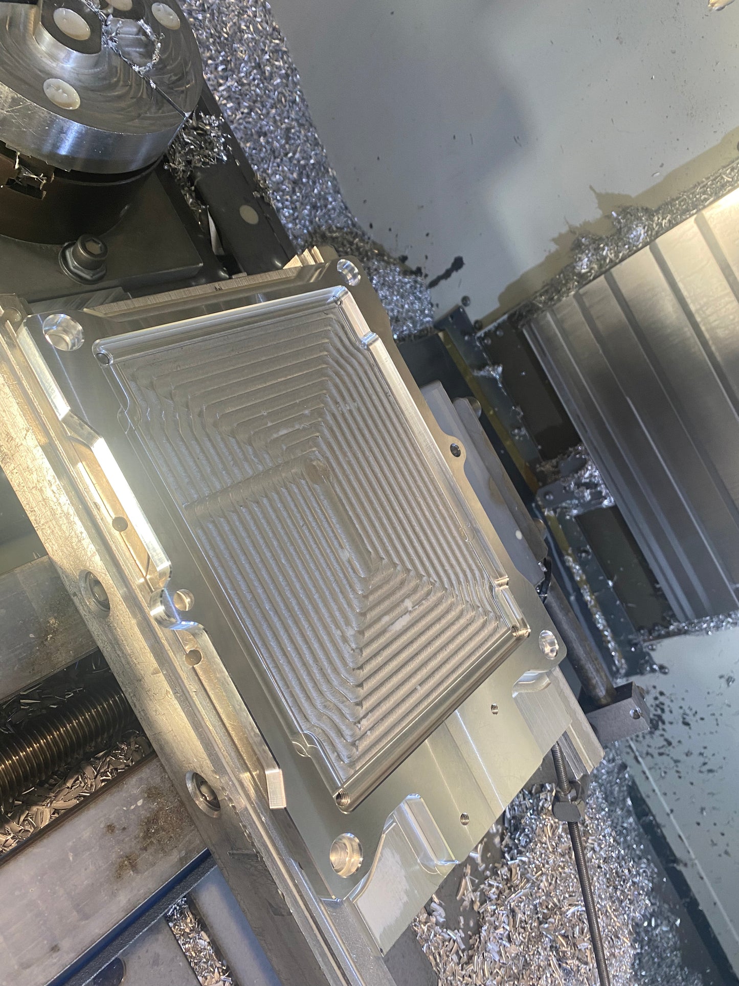 Evo 8/9 Trunk Billet Battery Tray