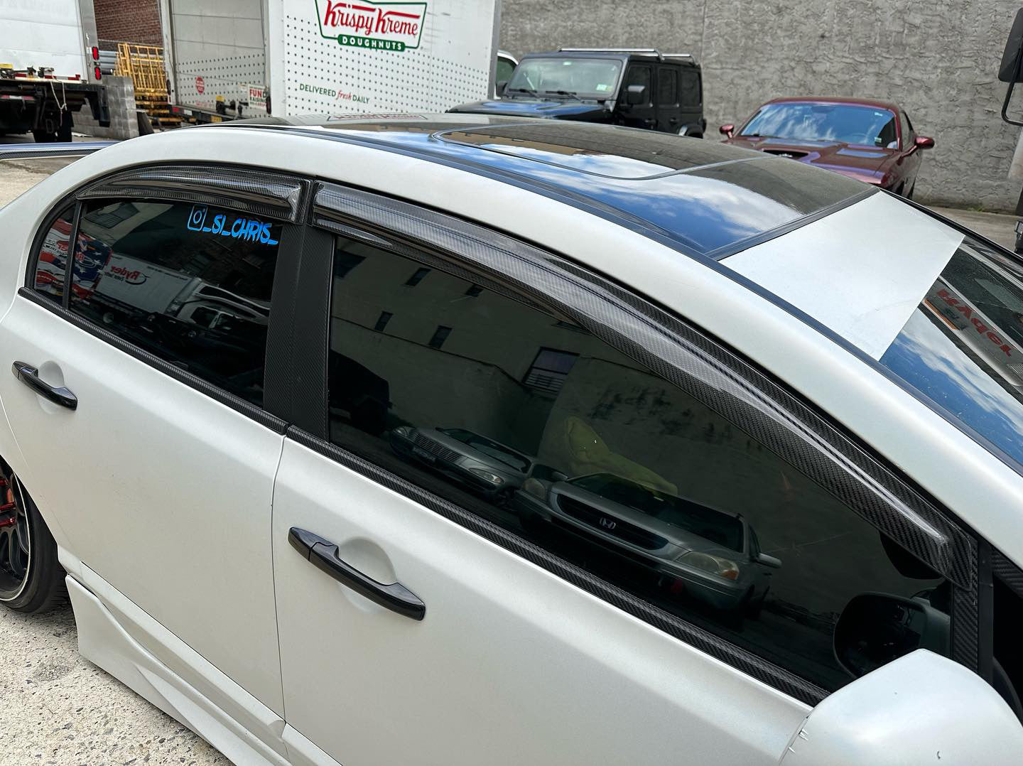 2006-2011 Honda Civic 4 Door Window Visors