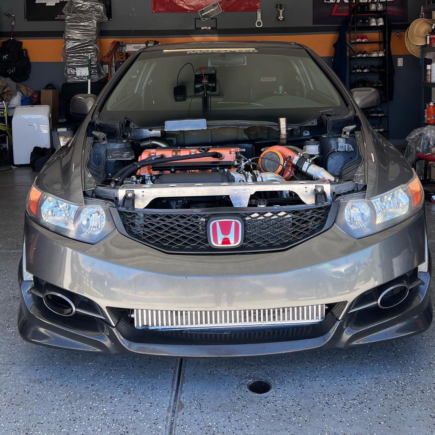 Civic Rear Mount Radiator 2006-2011 civic T-Radiator Support – Dc5creations