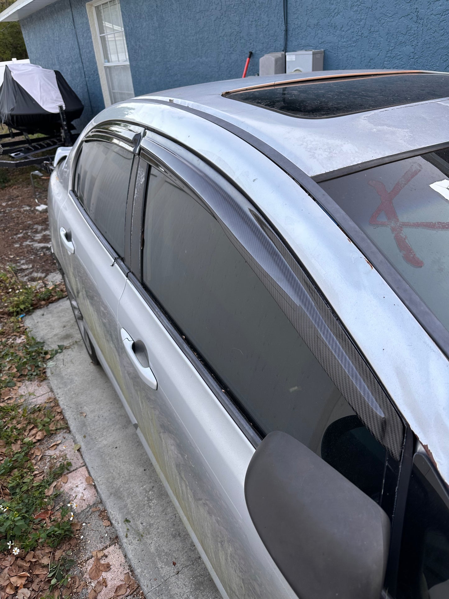 2006-2011 Honda Civic 4 Door Window Visors