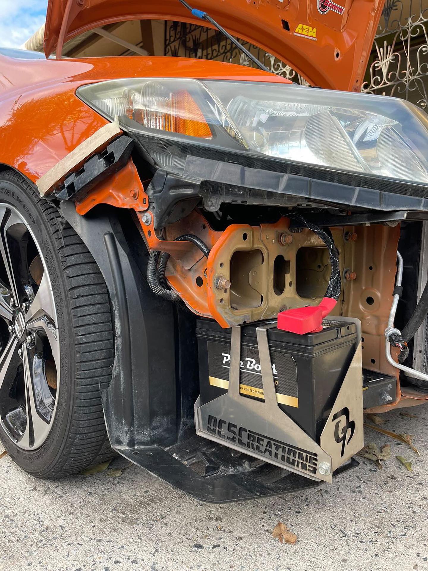 9TH Gen Battery Relocation Kit – Dc5creations