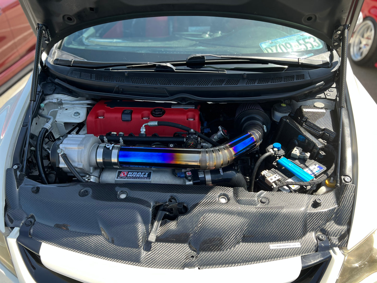 8/9th Gen Civic Supercharger Ti Intake
