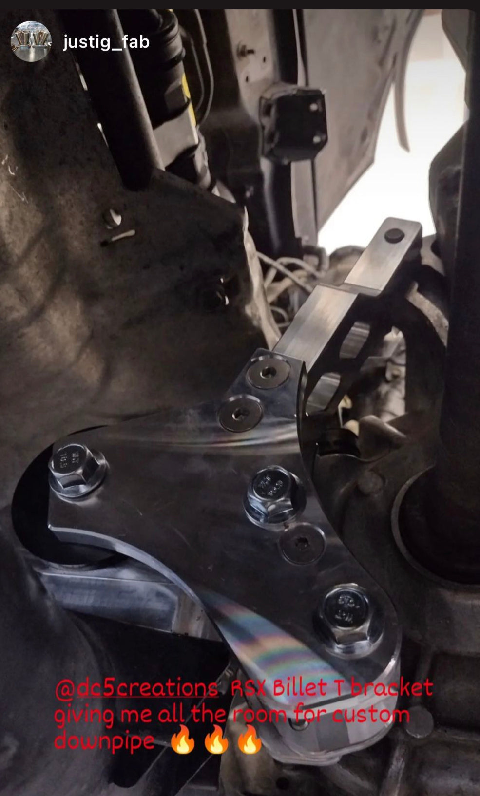 Rsx/Ep3 Rear Billet Motor Mount