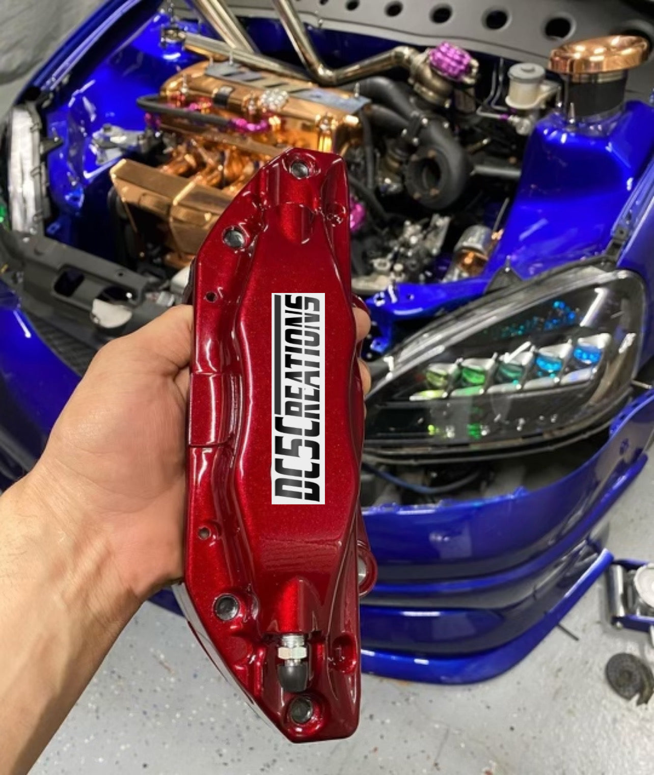 FRONT 4 PISTON  BIG BRAKE KIT