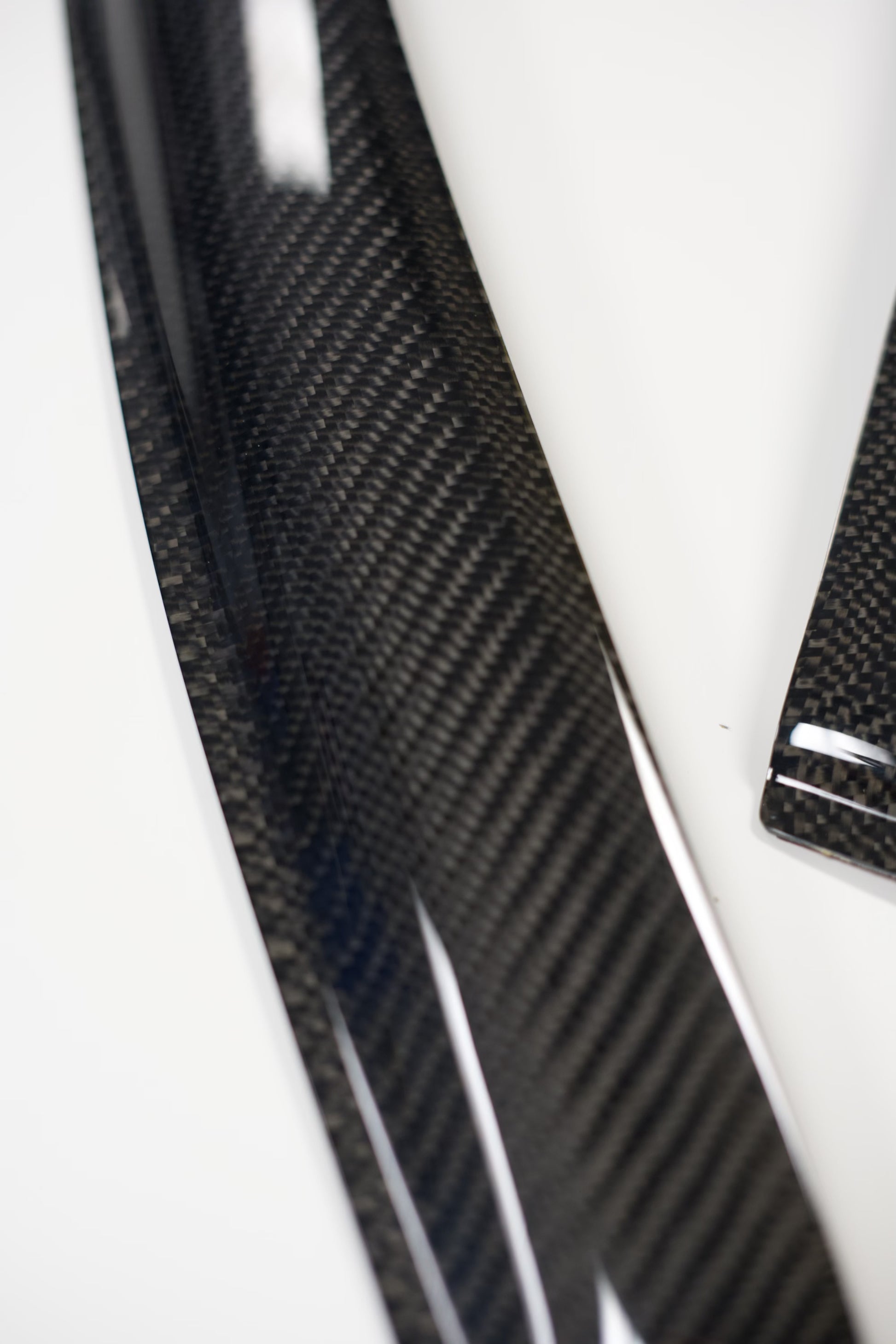 Sleek 3D Wavy Window Visor & Rear Roof Visor Set For 02-06 Acura RSX (DC5) - Mugen Style Look