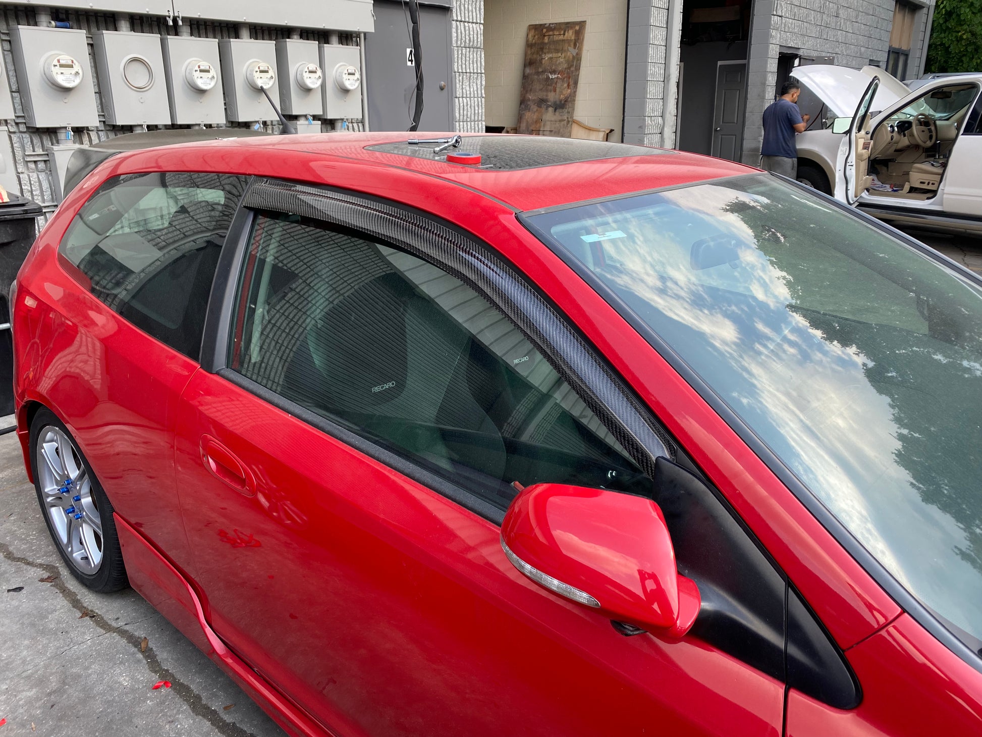 Honda Ep3 Window Visors Dc5creations