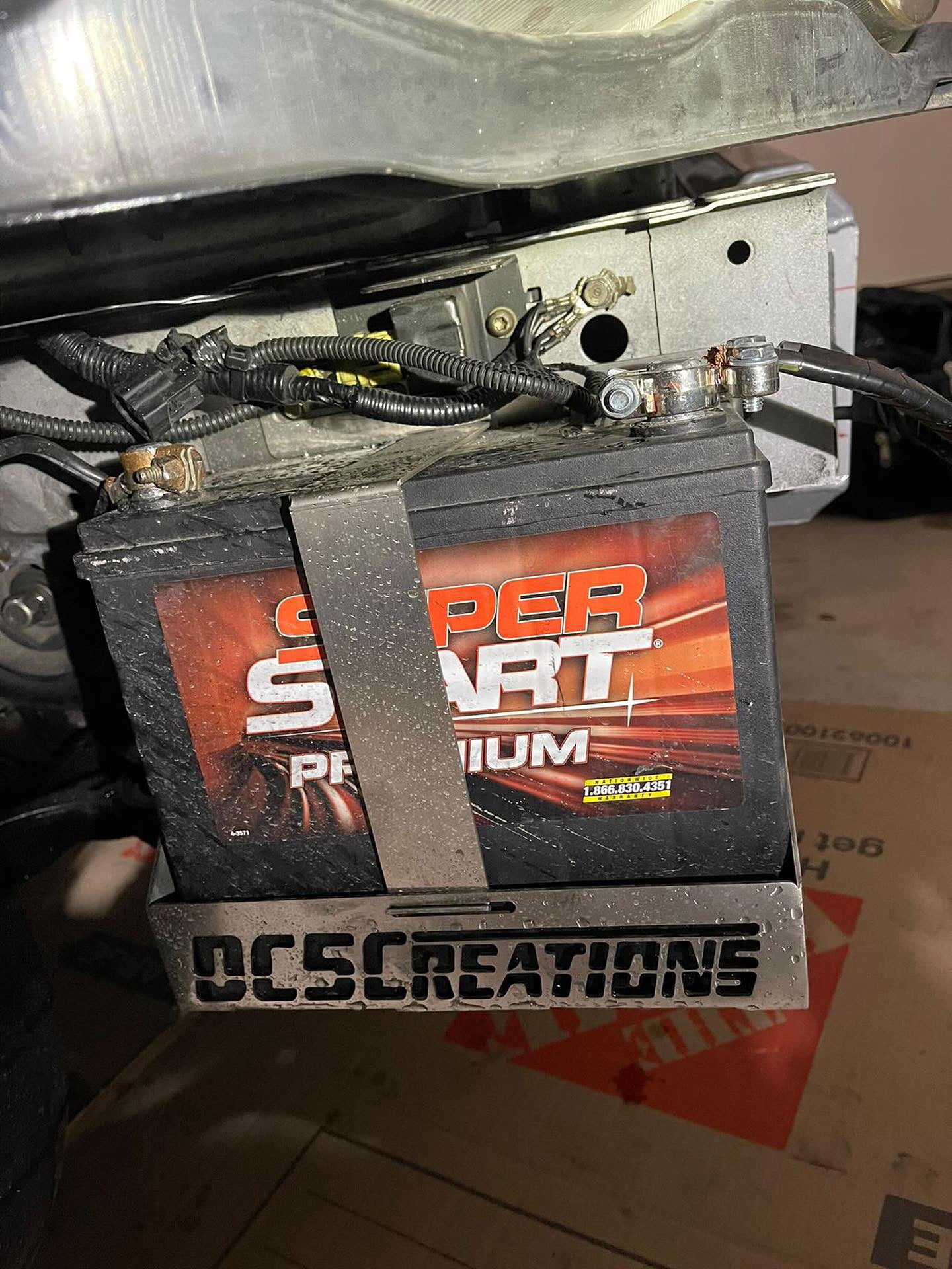 RSX BATTERY RELOCATION KIT
